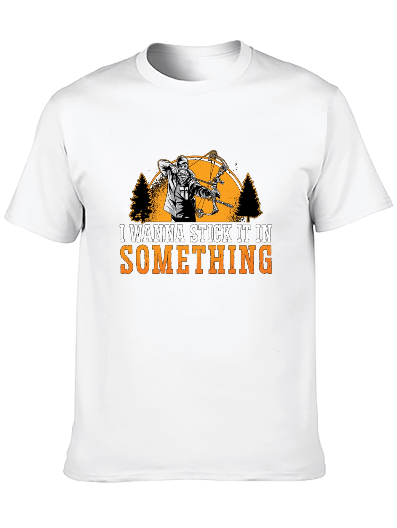 Black I Wanna Stick It In Something T-Shirt view 10