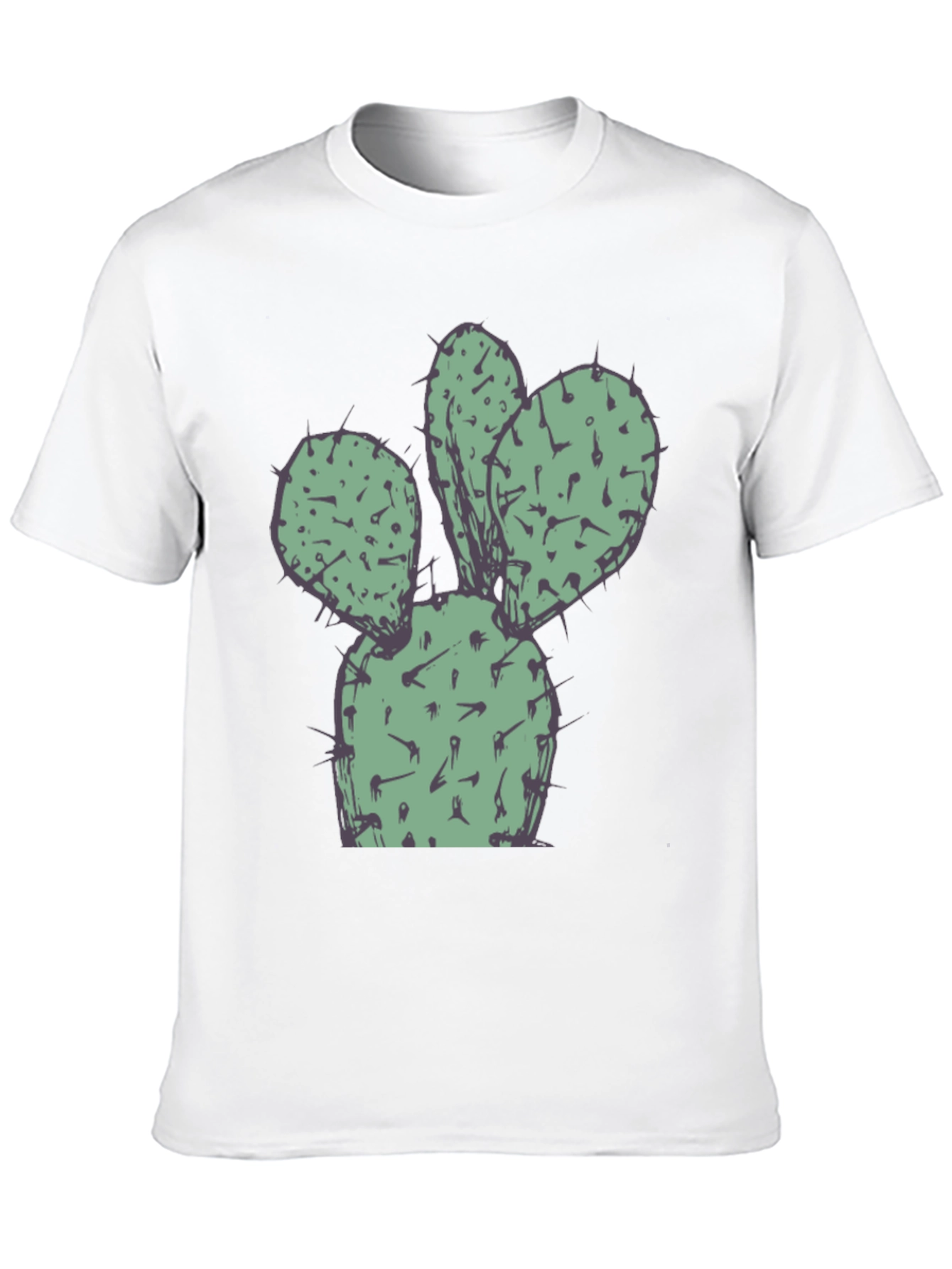 Black Cactus Graphic Tee - Soft & Stylish! view 10