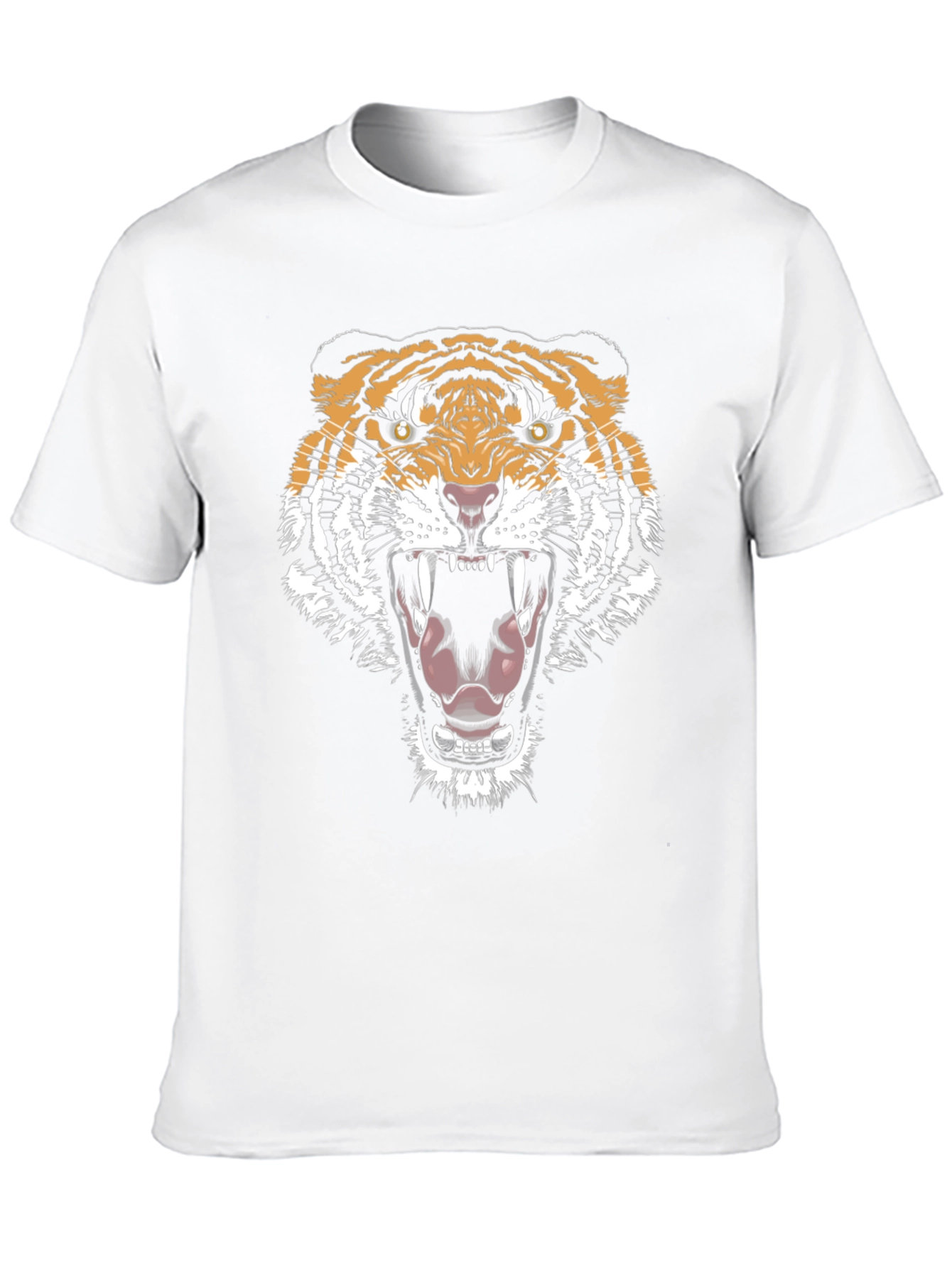 Black Black Tiger Graphic Tee view 10