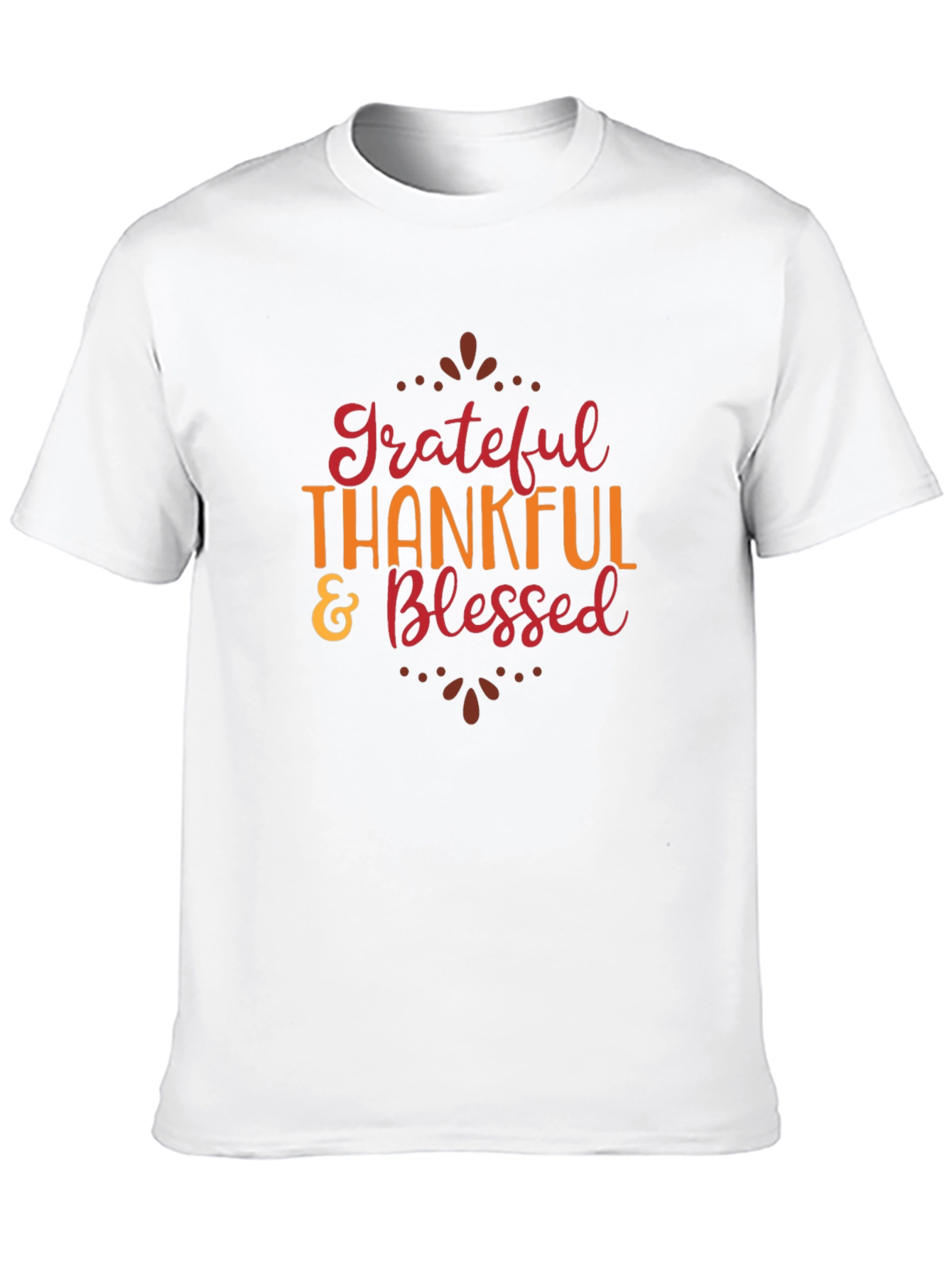 Black Grateful Thankful & Blessed T-Shirt view 10