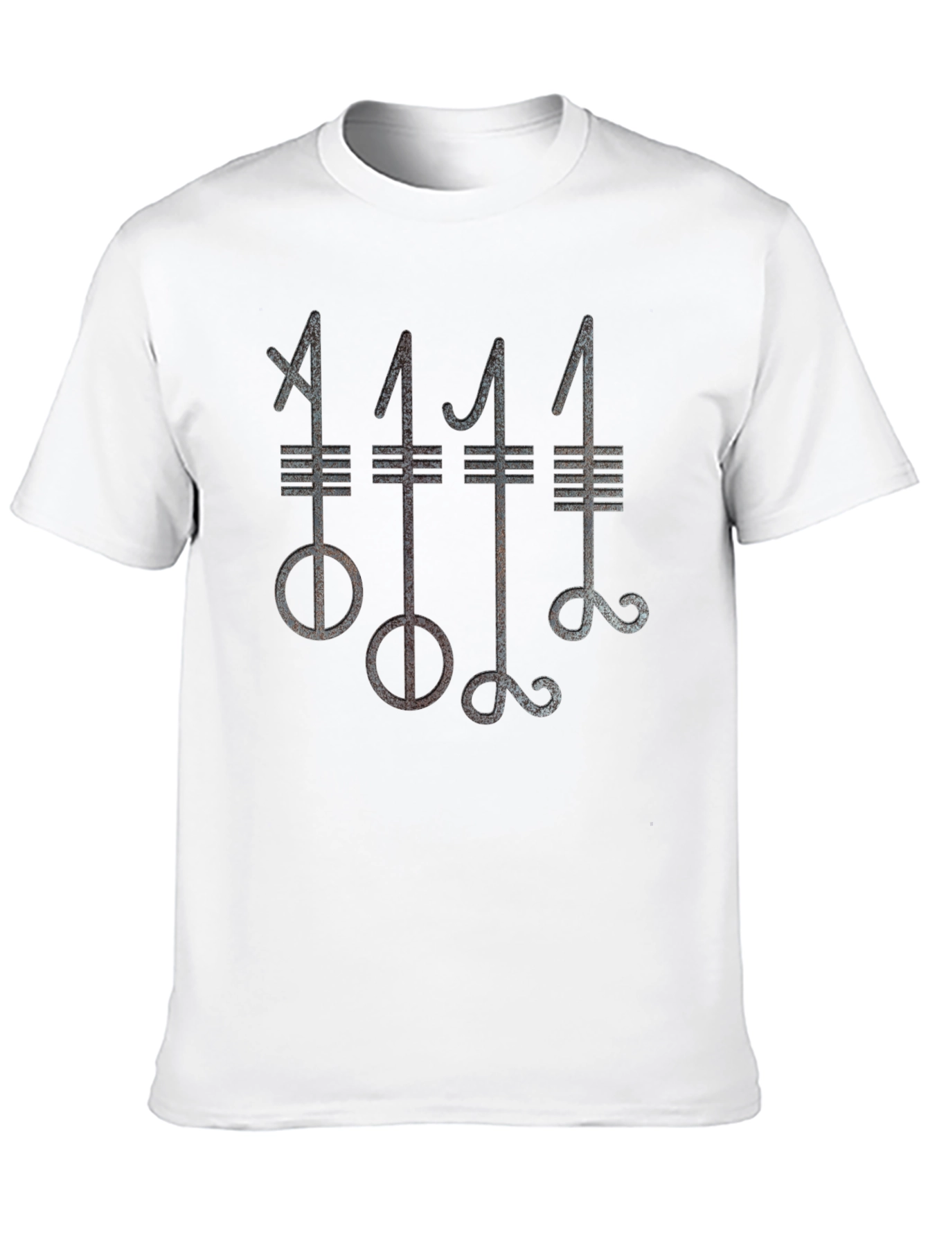 Mystic Symbol Graphic Tee - Soft Cotton Blend T-Shirt - 10