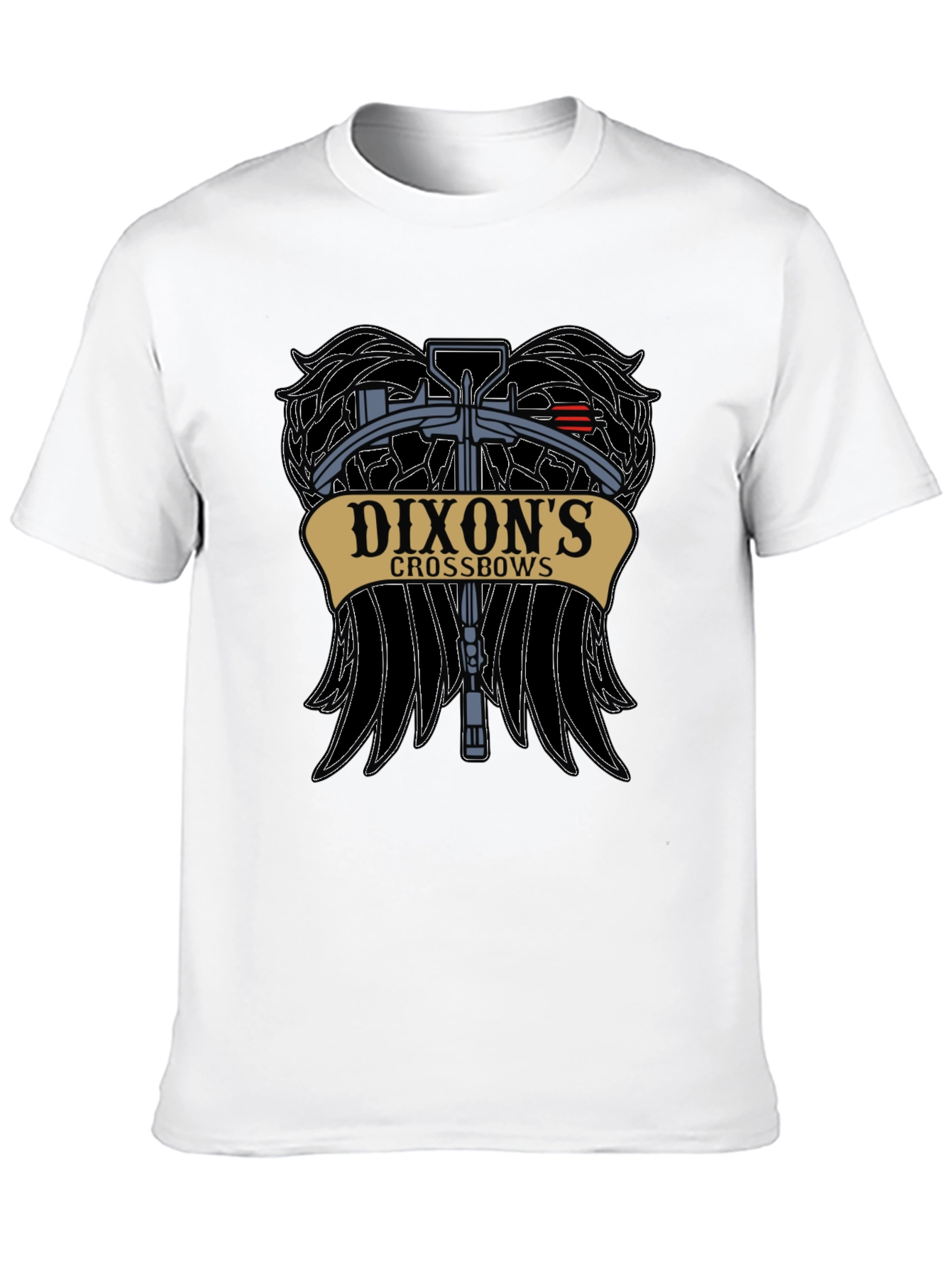 Black Dixon's Crossbows Graphic T-Shirt view 10