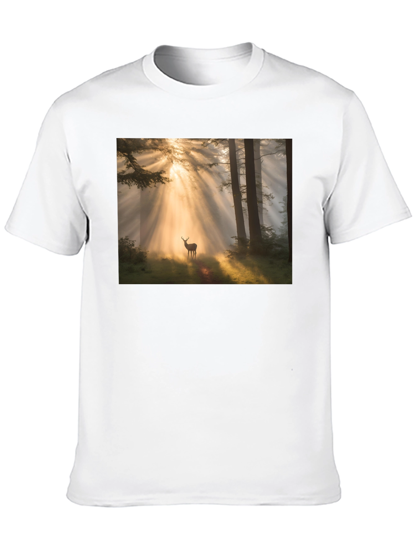 Black Forest Deer T-Shirt - Nature Lover Tee view 10