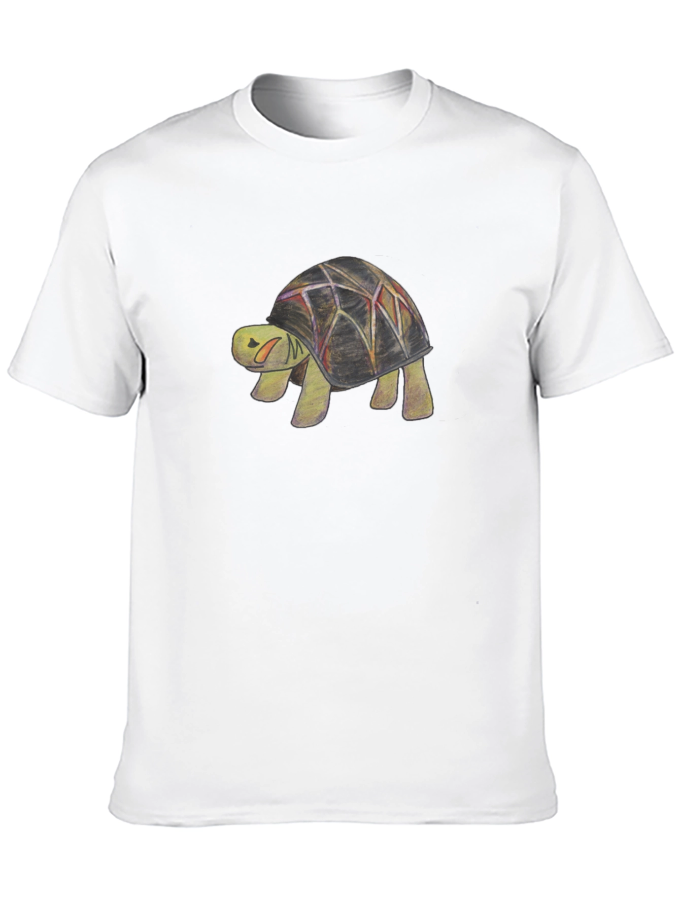 Black Turtle Graphic Print Black T-Shirt view 10