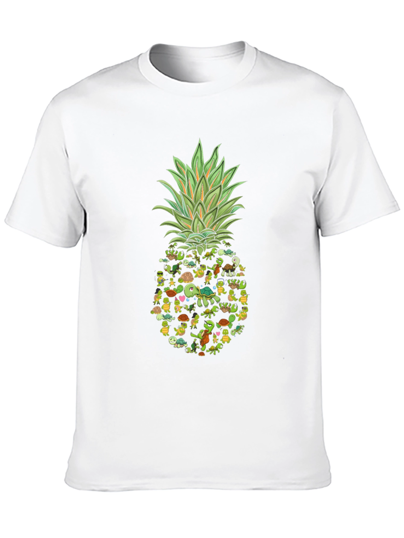 Black Turtle Pineapple Graphic Tee view 10