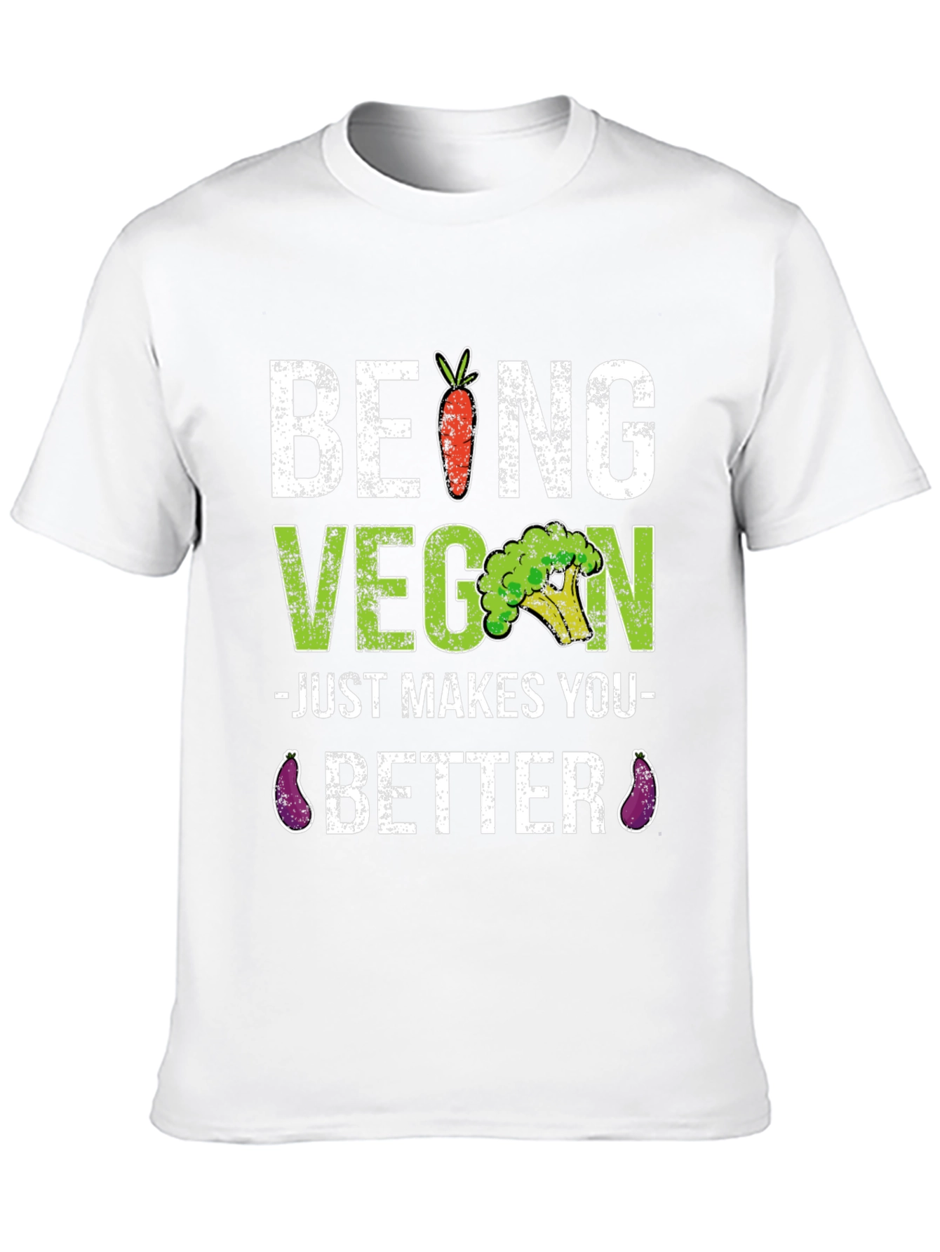 Being Vegan Makes You Better Black T-Shirt - 10