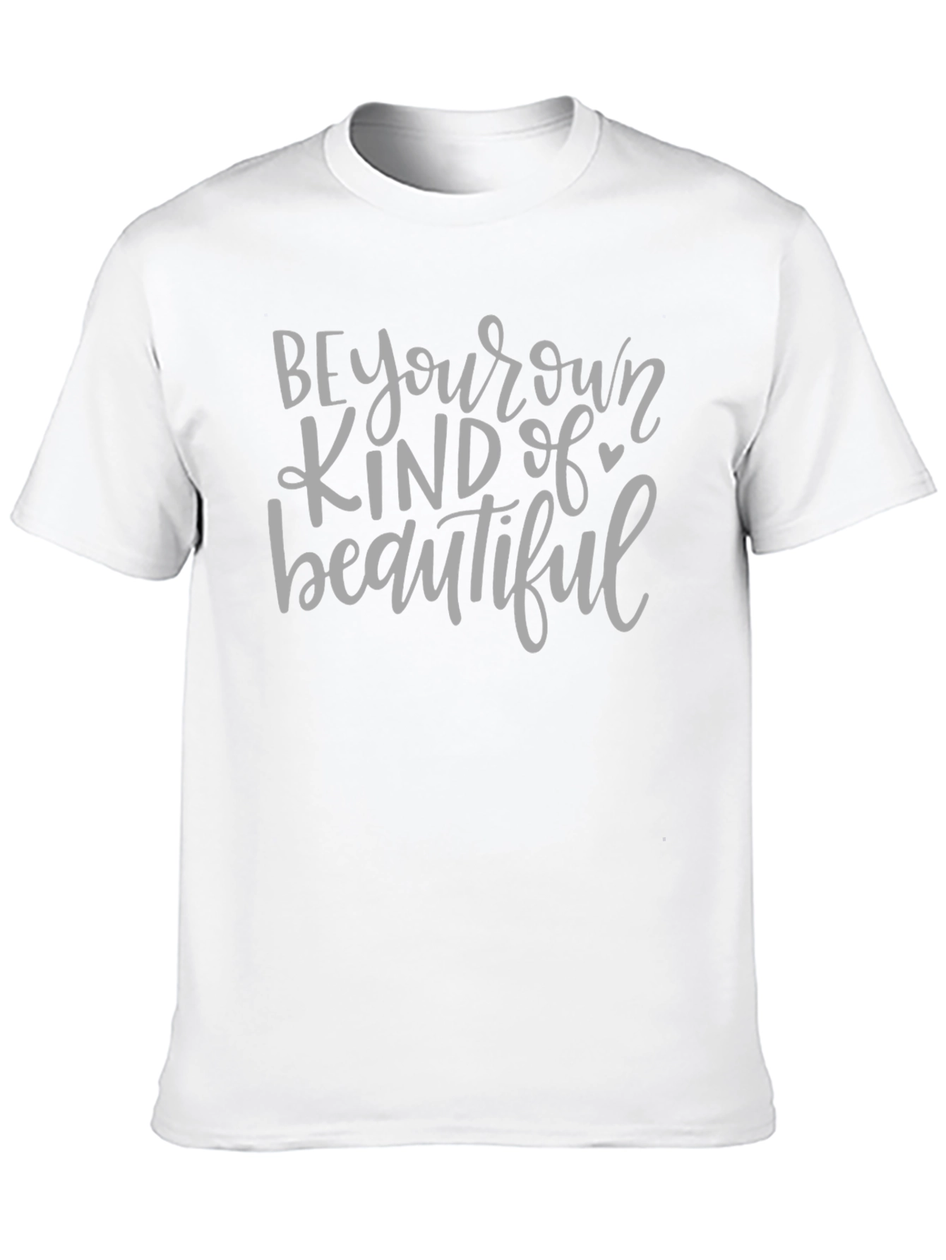 Black Be Your Own Kind of Beautiful Graphic Tee view 10