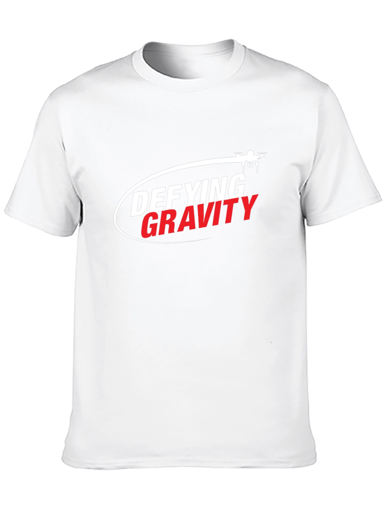 Black Defying Gravity Drone Graphic Tee - Black view 10