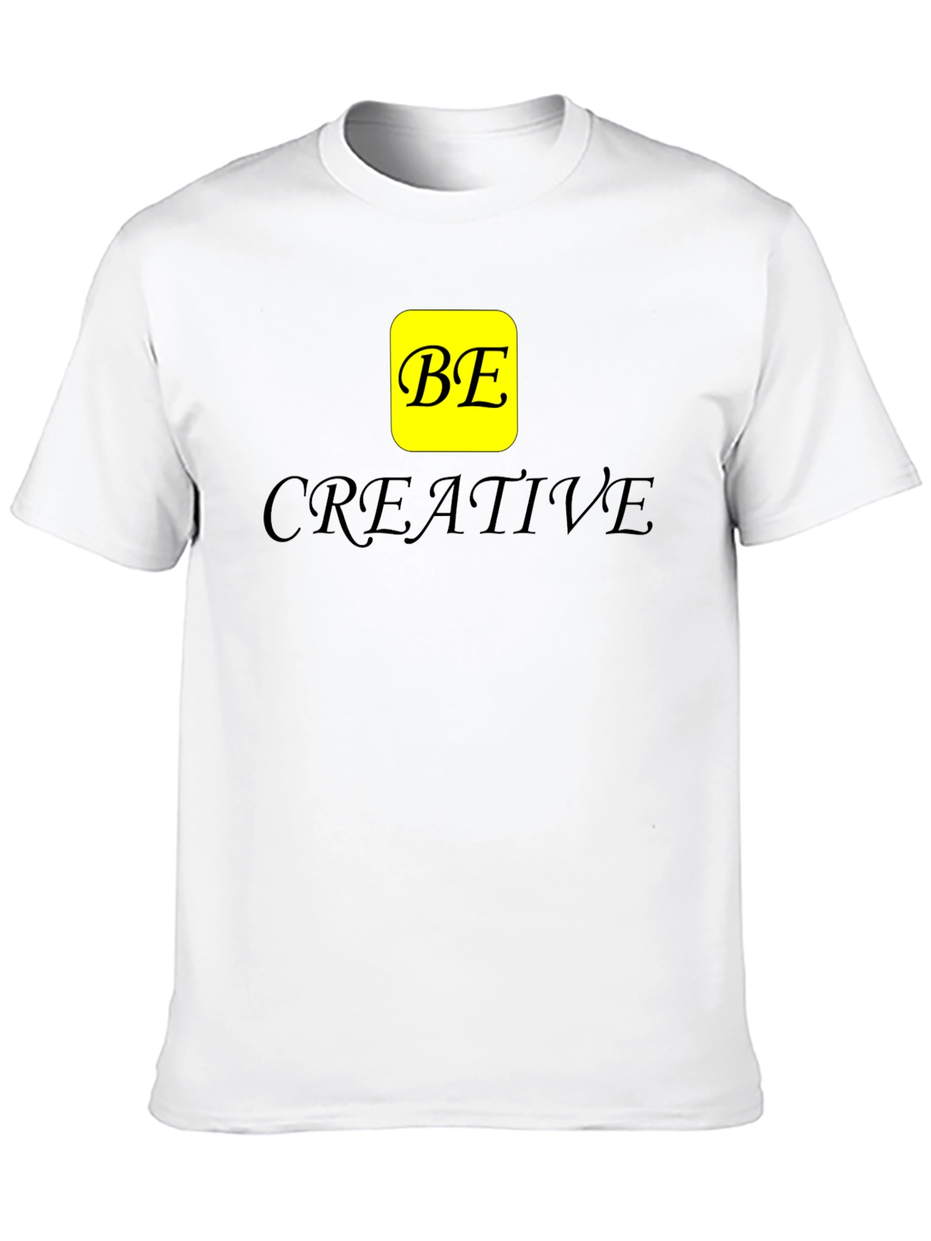 Be Creative Black T-Shirt - 10