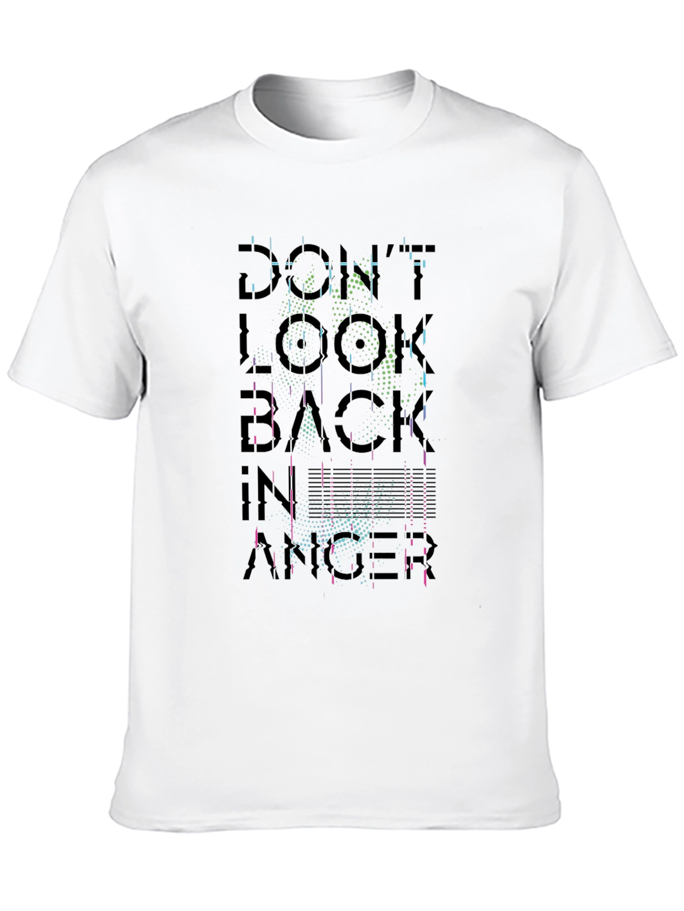 Black Don't Look Back in Anger Graphic Tee view 10