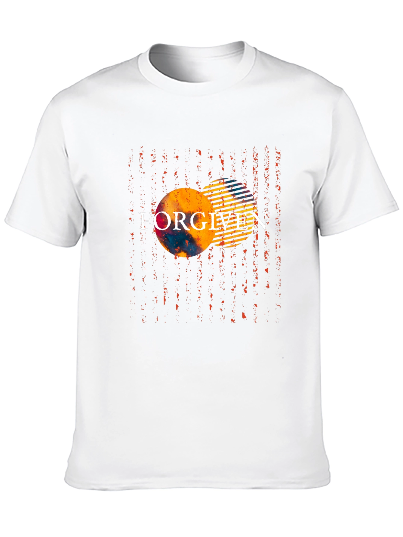 Black Forgiven Graphic T-Shirt - Trendy Design view 10