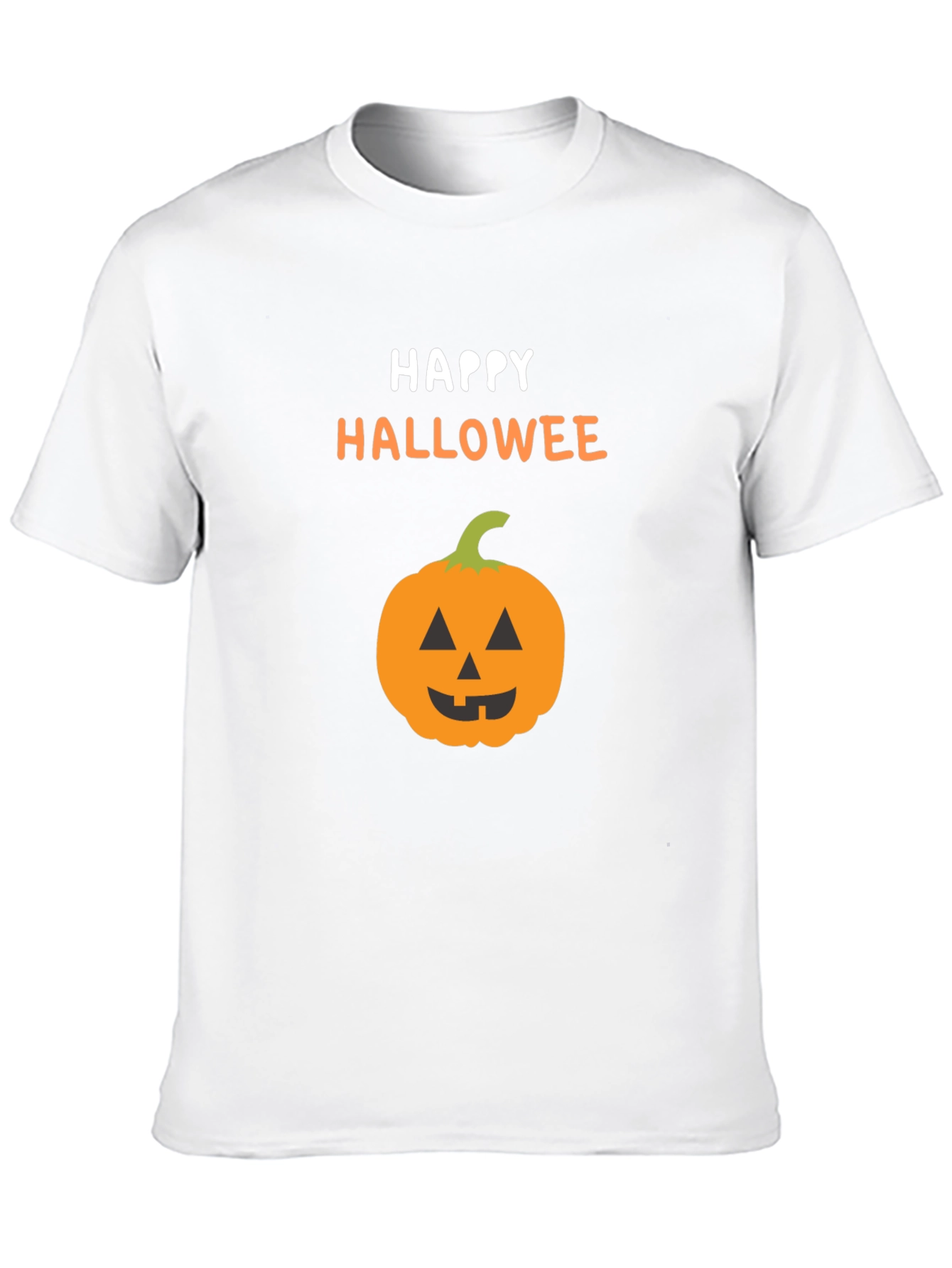 Happy Hallowee Pumpkin Graphic Tee - 10