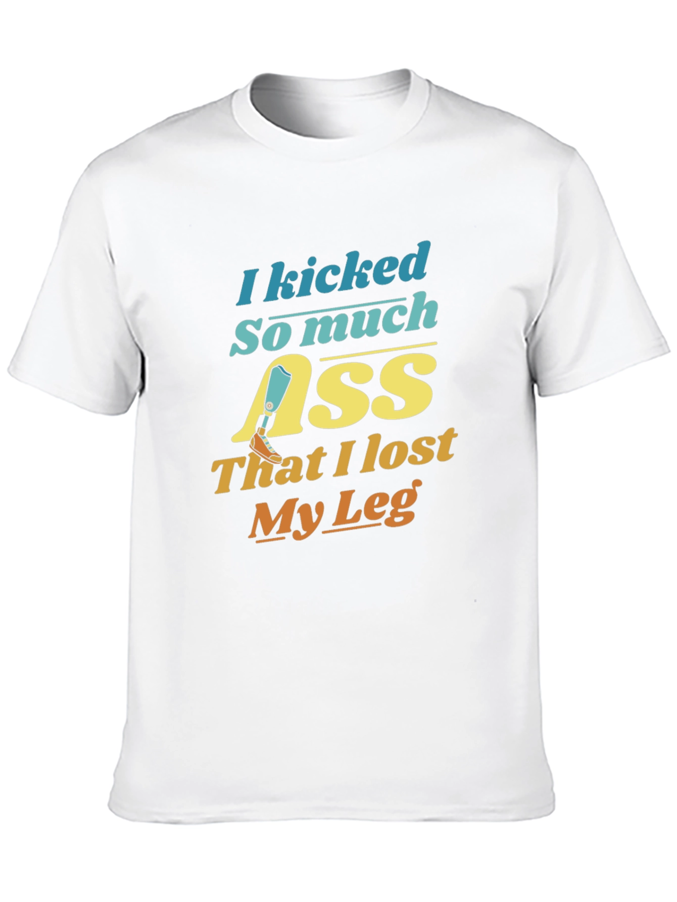 Black I Kicked So Much Ass T-Shirt view 10