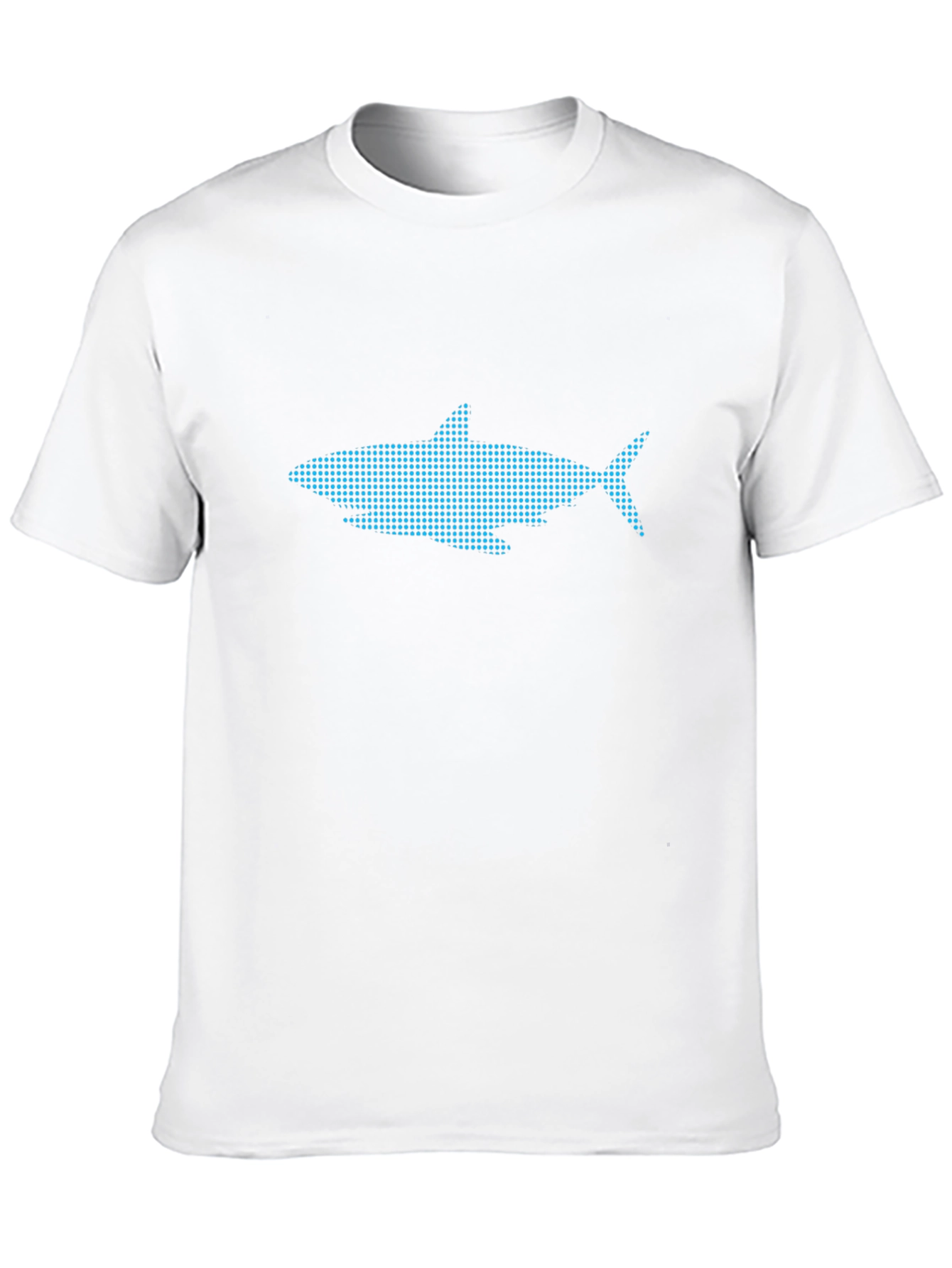 Black Shark Graphic Tee - Novelty T-Shirt view 10