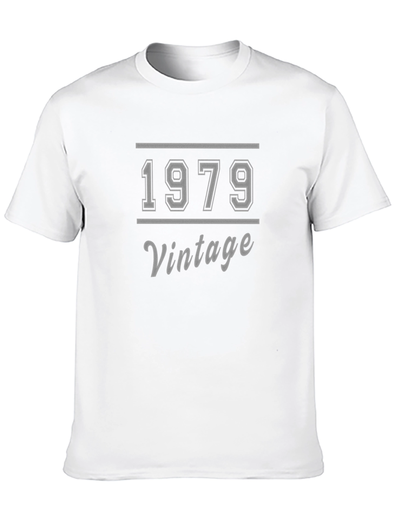 Black Vintage 1979 Graphic Tee - Retro Style view 10