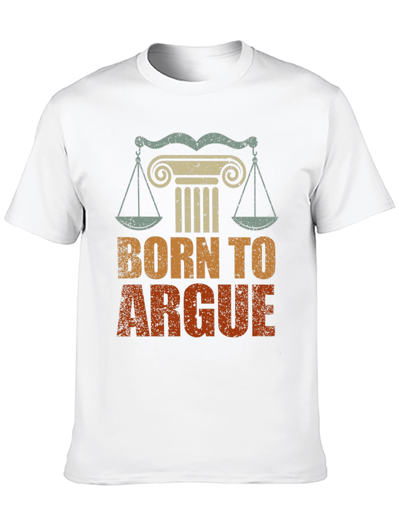 Born To Argue Graphic Tee - Lawyer Gift - 10