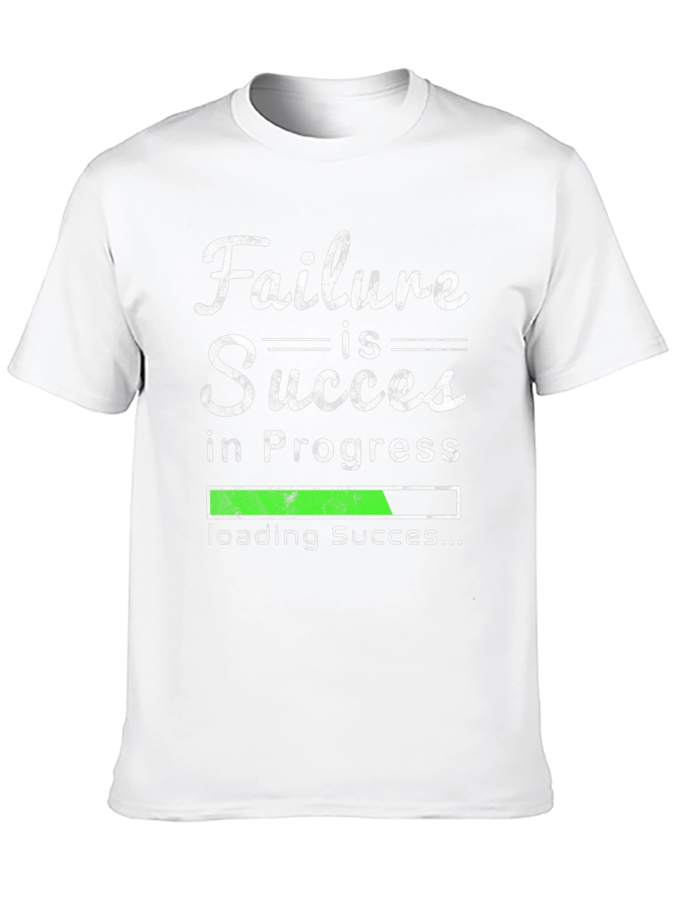 Black Failure is Success in Progress T-Shirt view 10