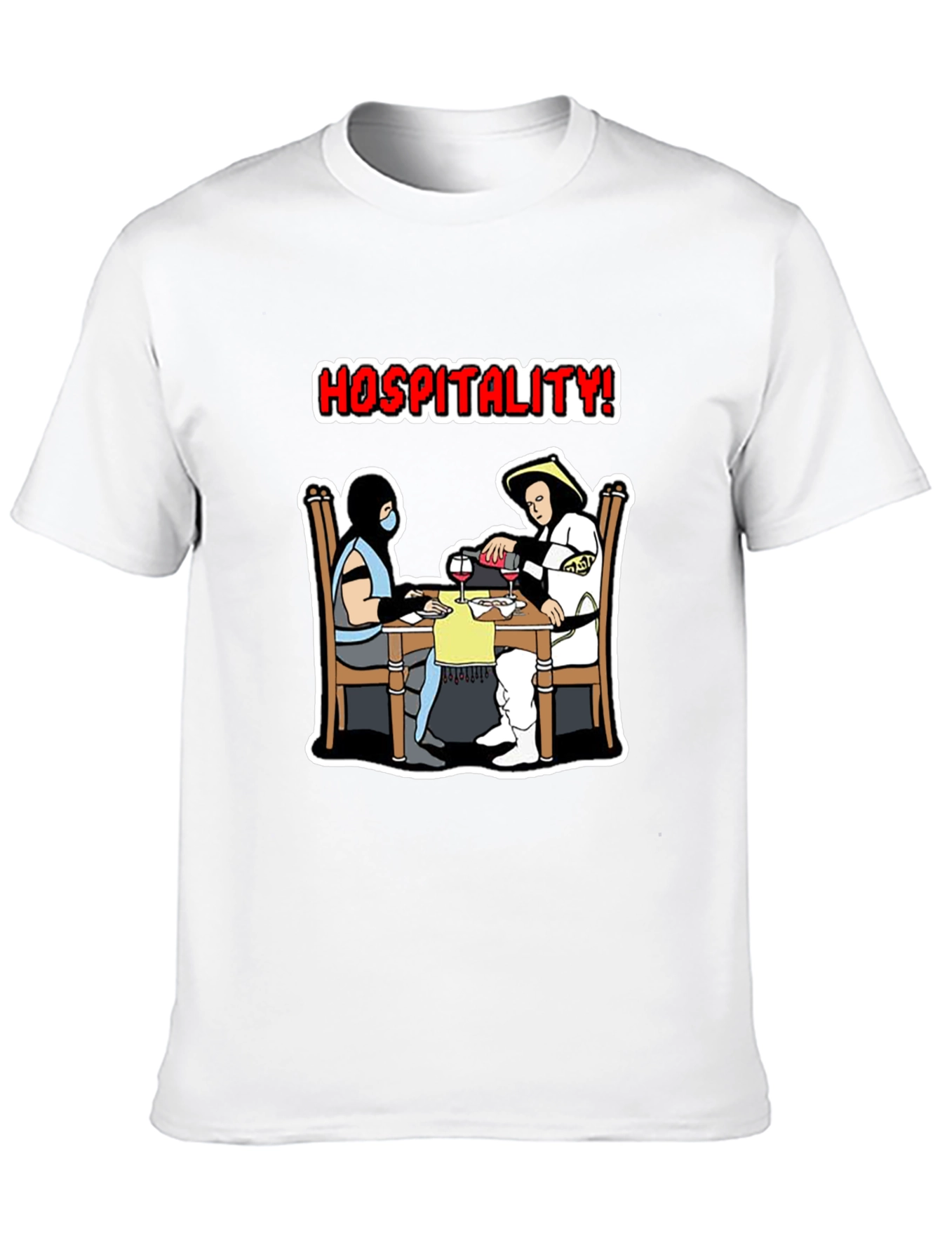 Black Hospitality Mortal Kombat T-Shirt view 10