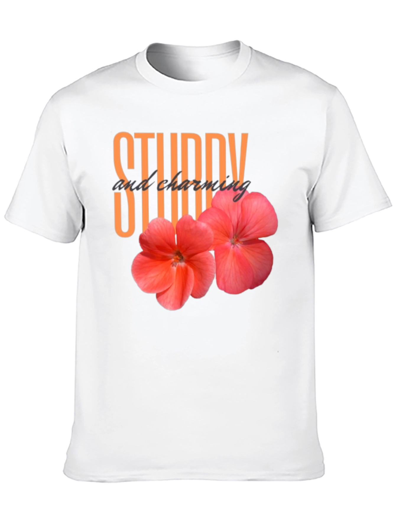 Black Sturdy & Charming Graphic Tee view 10