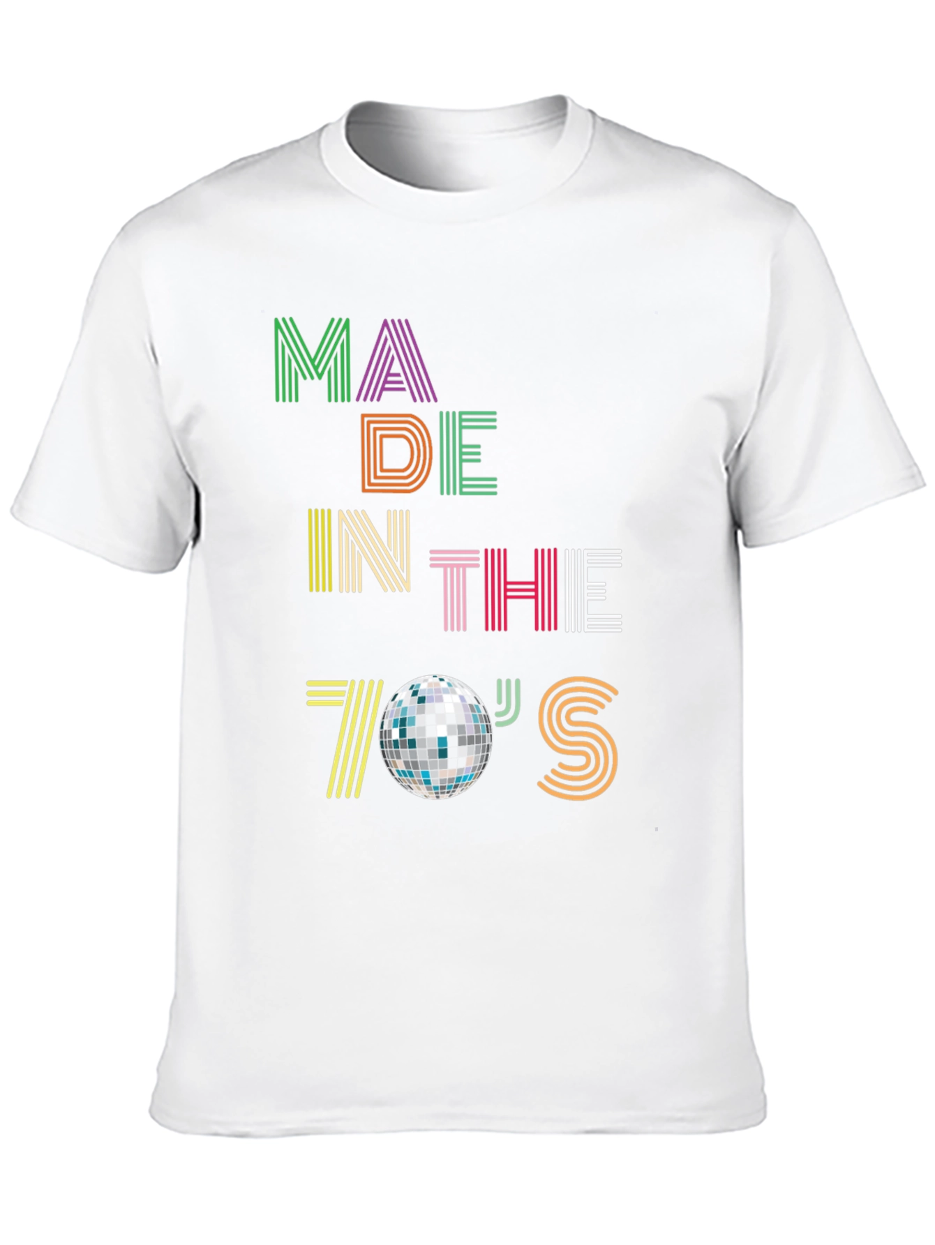 Black Made in the 70's Disco T-Shirt view 10