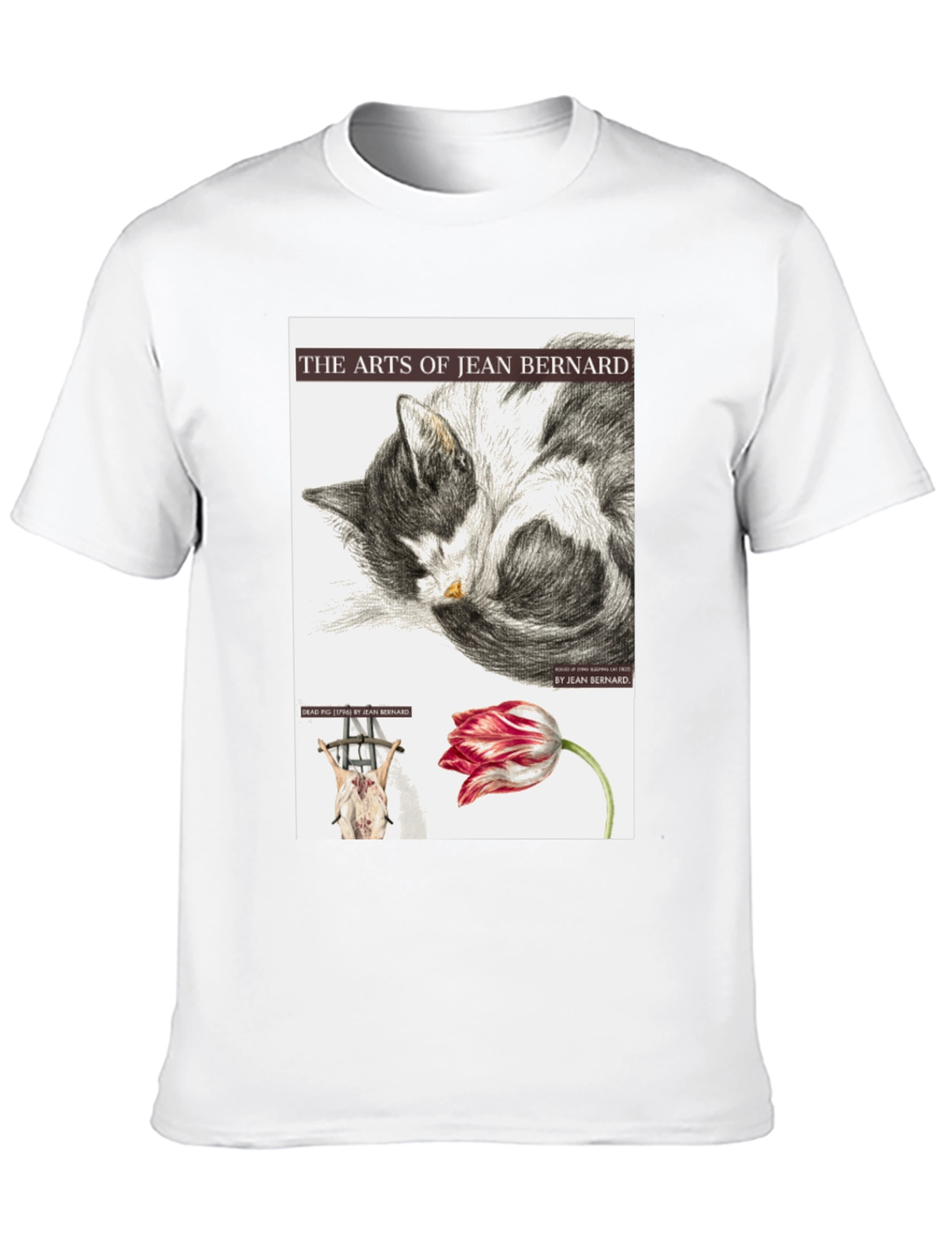 Black The Arts of Jean Bernard Graphic Tee view 10