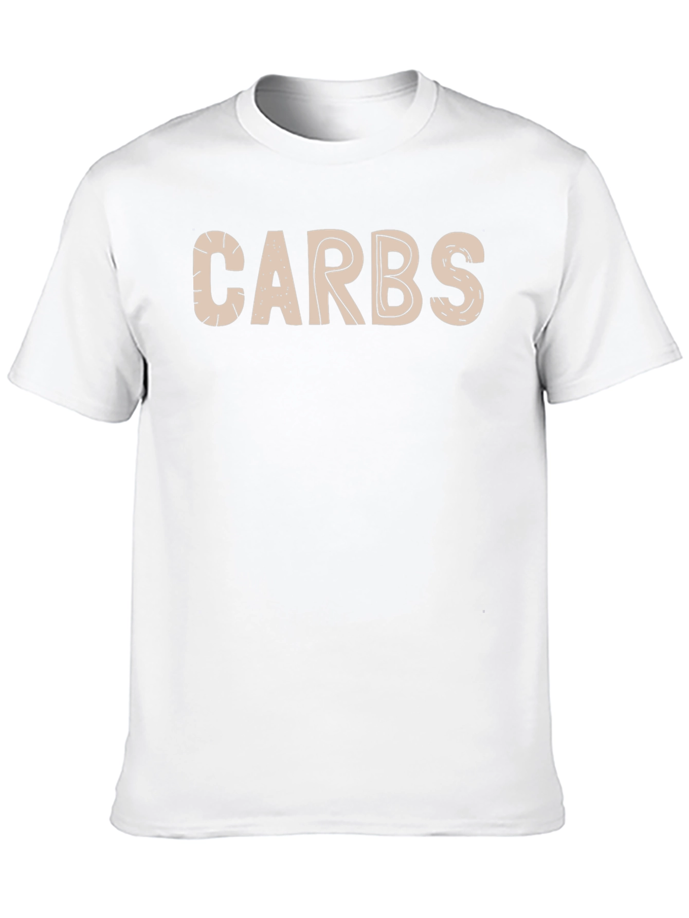 Black Carbs Graphic T-Shirt -  Unisex Crew Neck Tee view 10