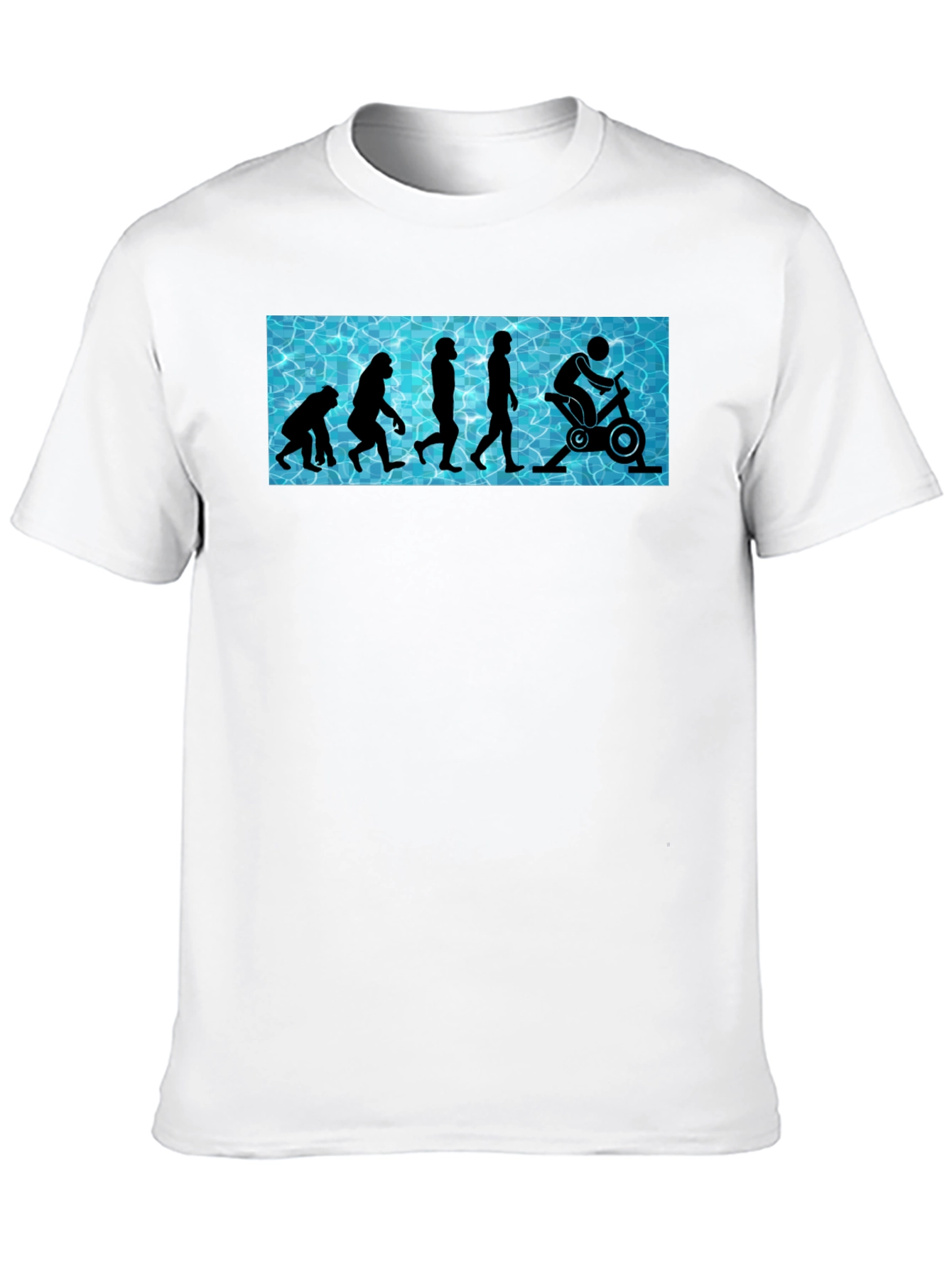 Black Evolution of Fitness T-Shirt - Funny Gym Workout Tee view 10