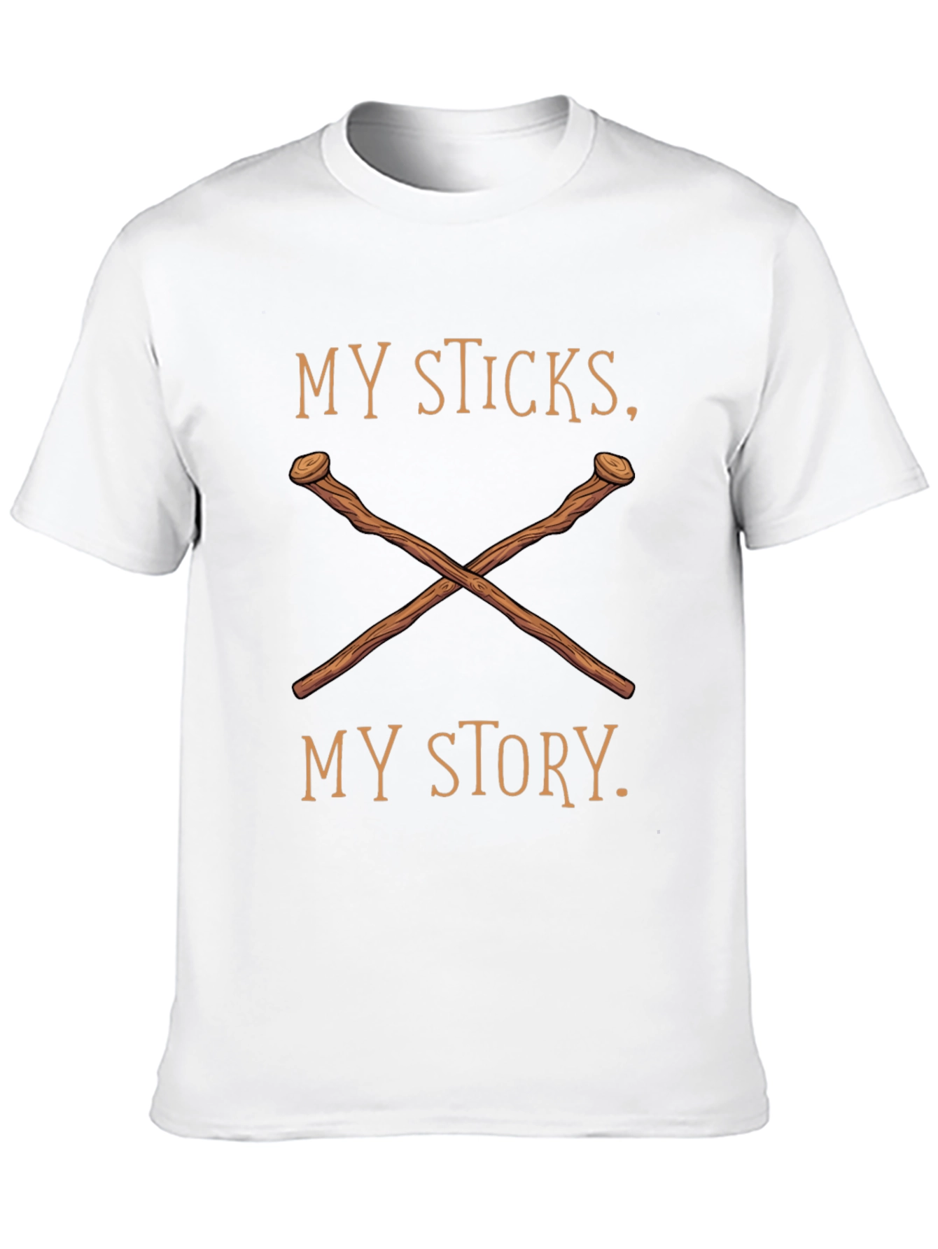Black My Sticks, My Story T-Shirt view 10