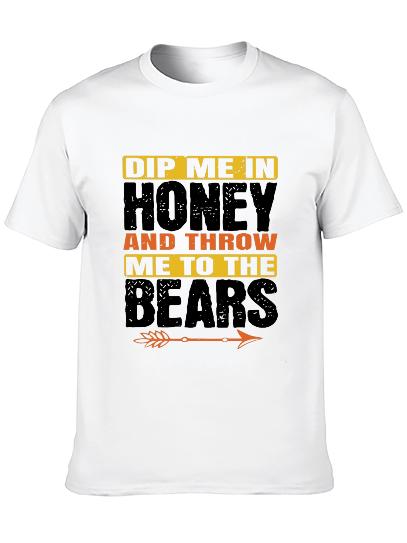 Black Dip Me In Honey T-Shirt view 10