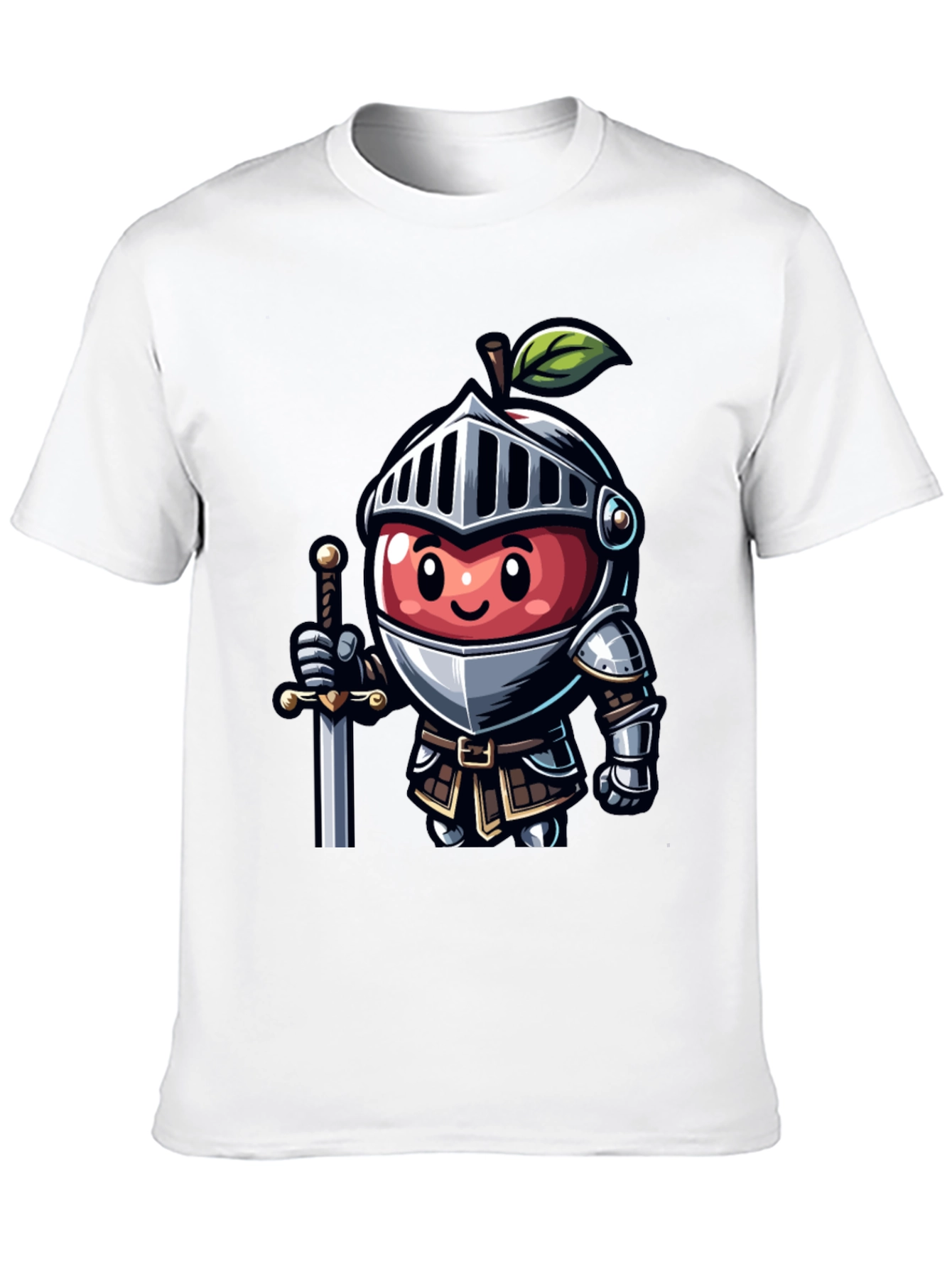 Black Apple Knight T-Shirt view 10