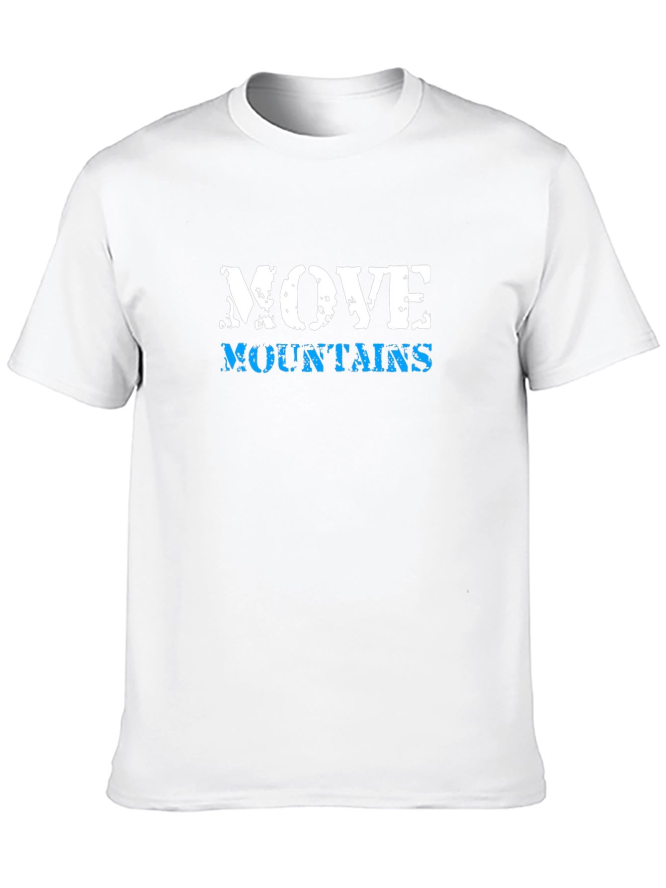 Black Move Mountains Graphic T-Shirt view 10