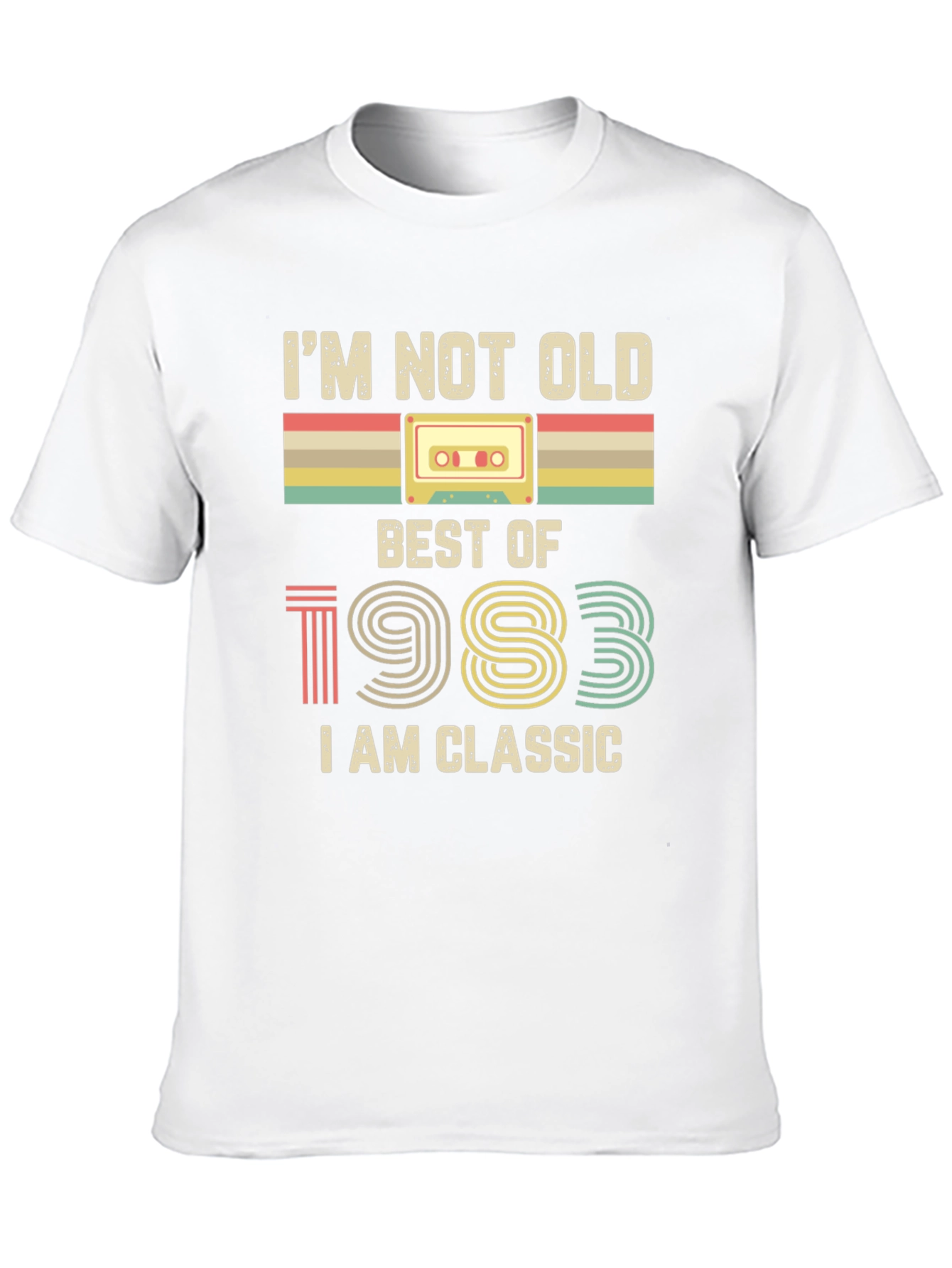 Black I'm Not Old I Am Classic T-Shirt Best of 1983 view 10