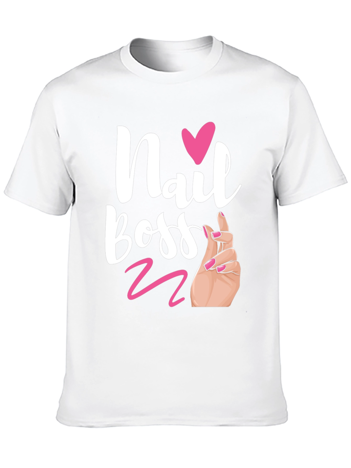 Black Nail Boss Graphic Tee - Salon Shirt view 10