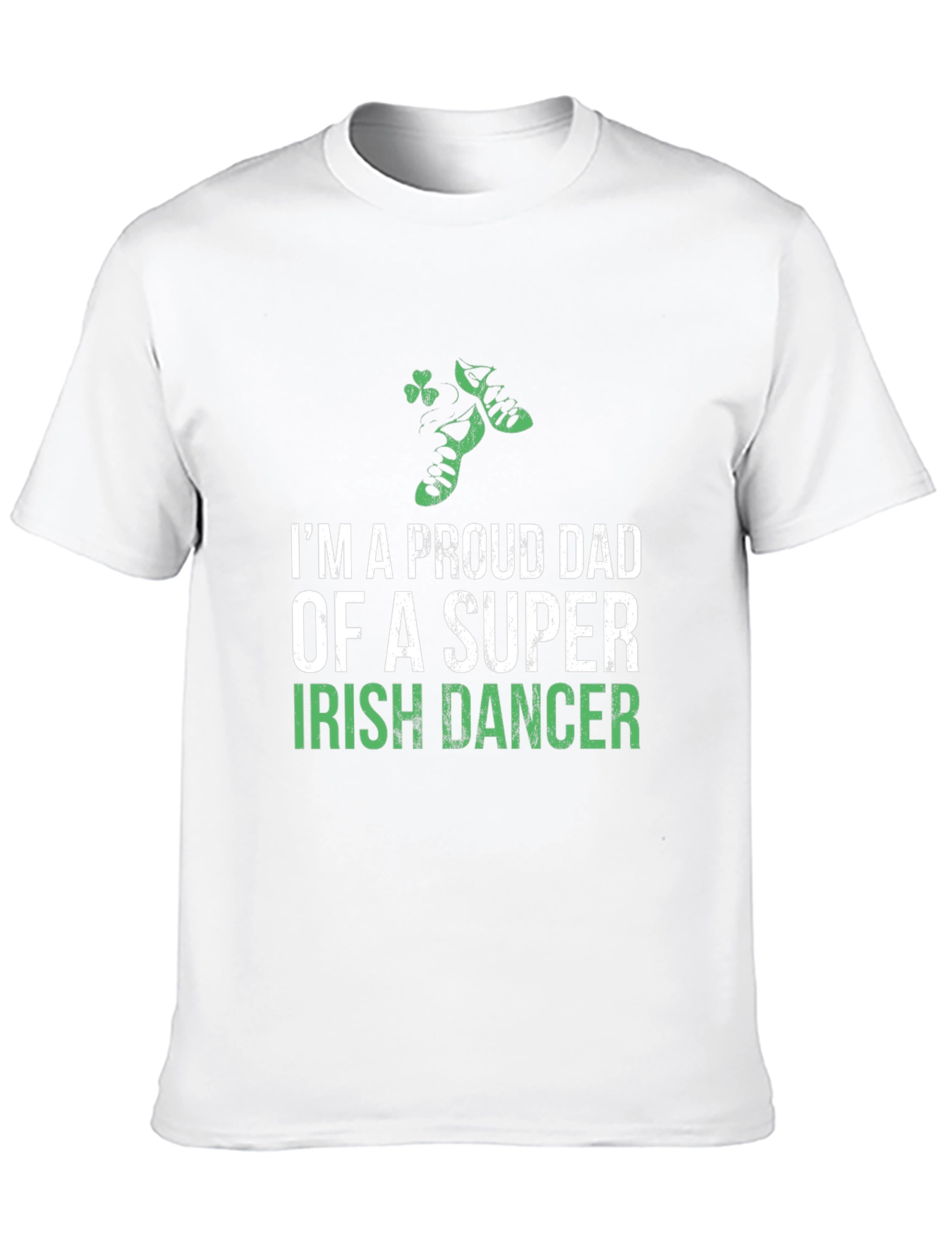 Black Proud Dad Irish Dancer T-Shirt - St. Patrick's Day view 10