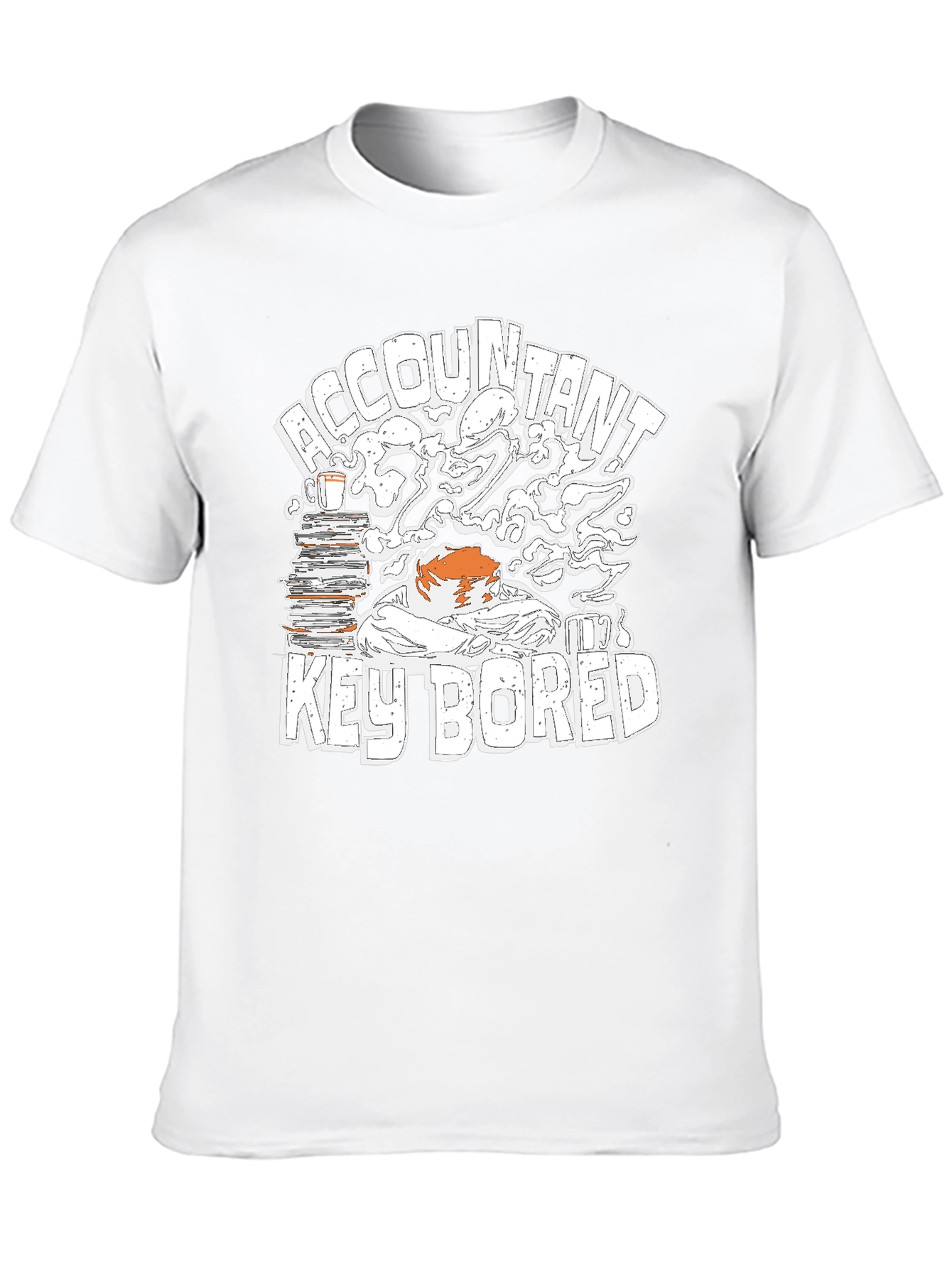 Accountant Key Bored Funny T-Shirt - 10