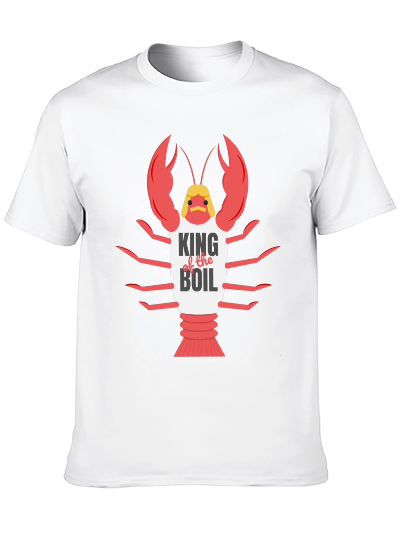Black King of the Boil T-Shirt Crawfish Tee view 10