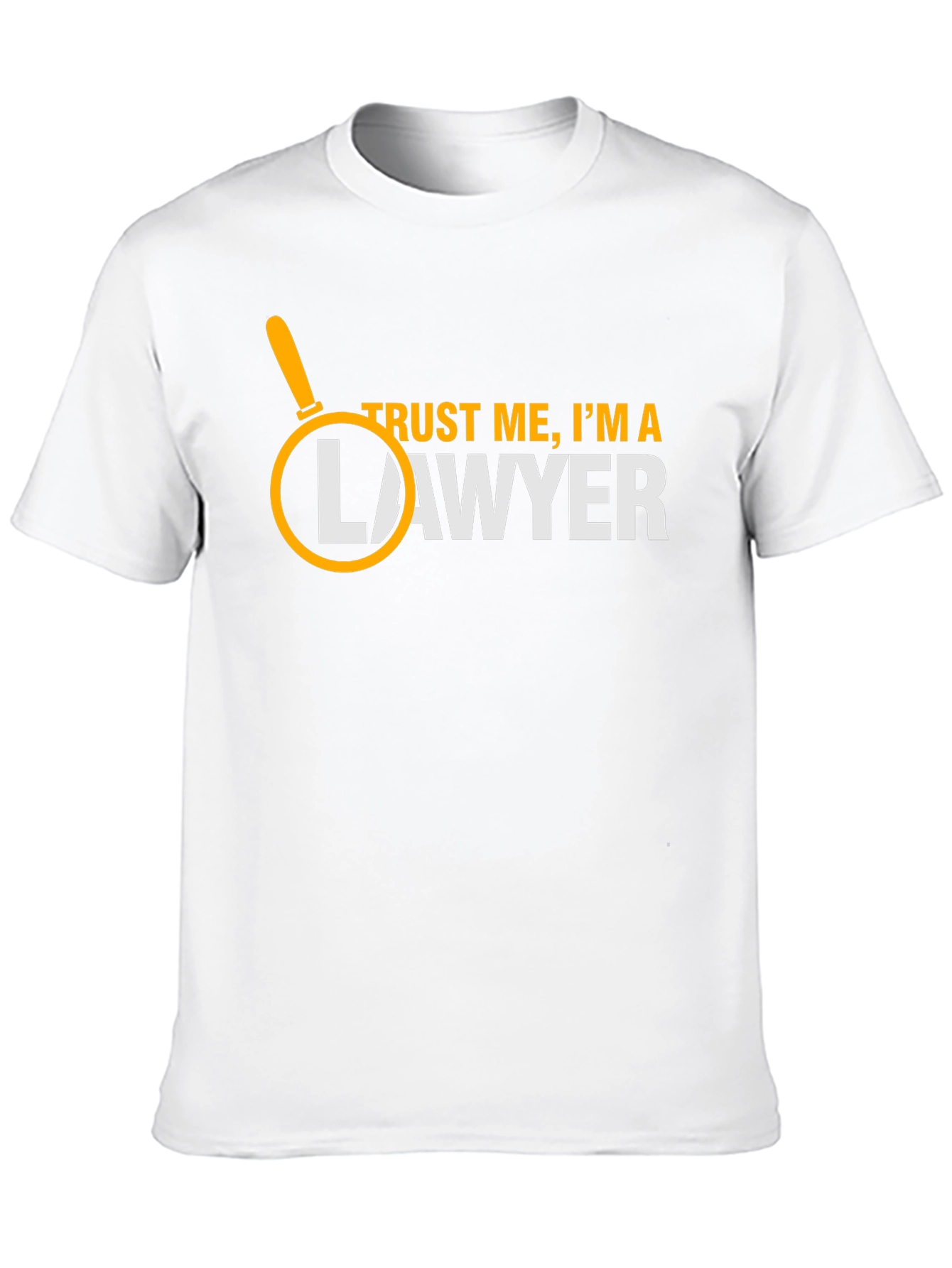 Black Trust Me, I'm A Lawyer Graphic T-Shirt view 10
