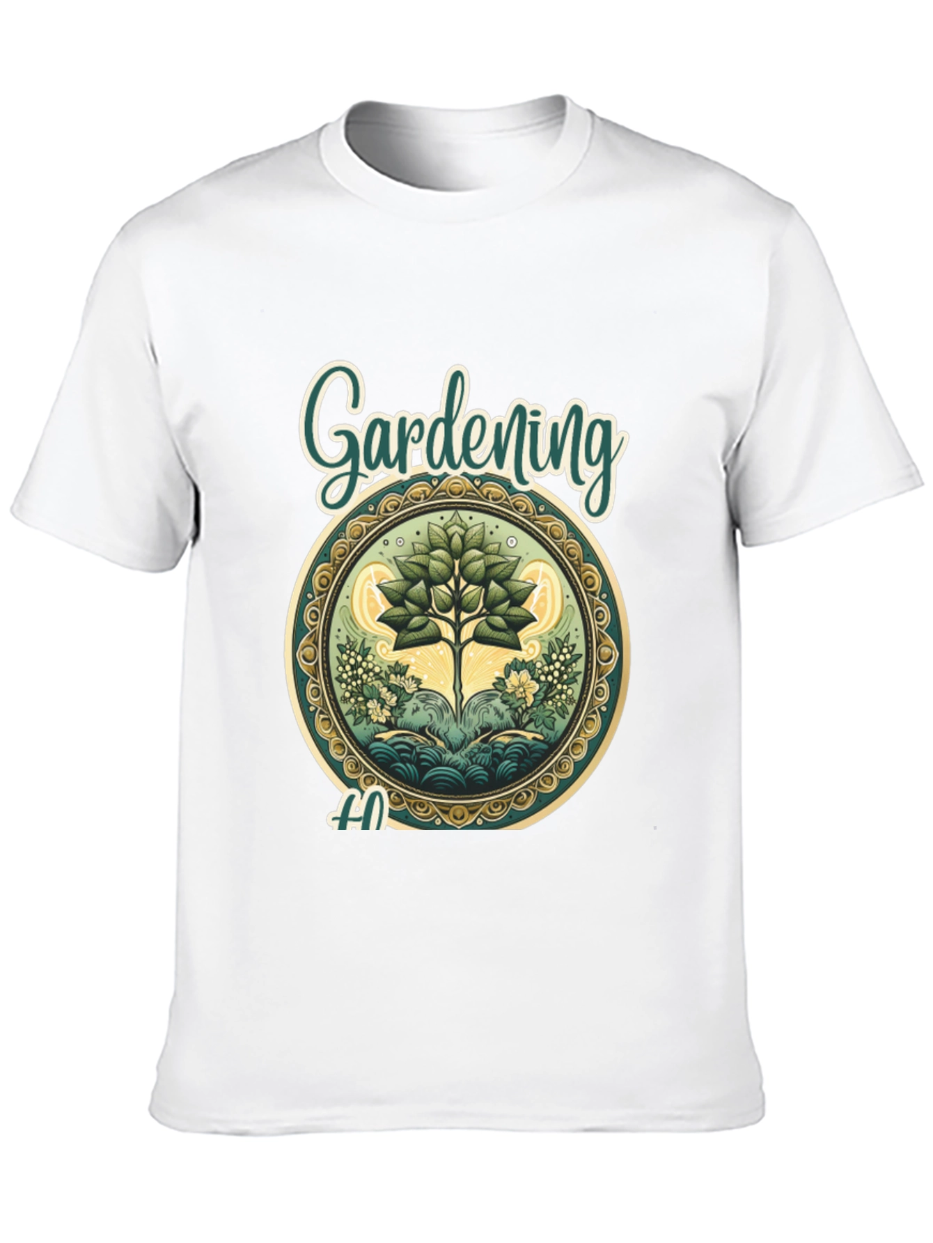 Black Gardening T-Shirt: Nature Lover's Tee view 10