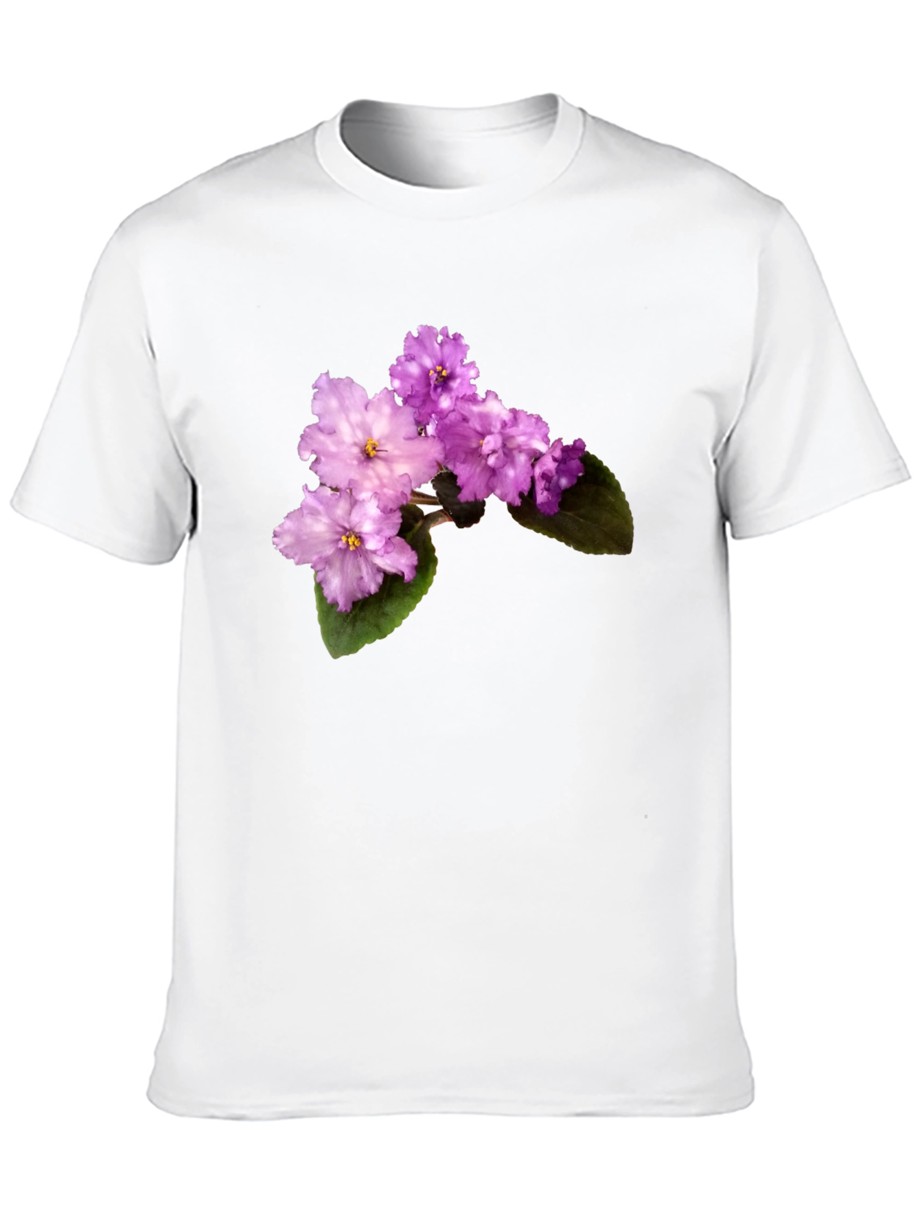 Black Floral Print T-Shirt - Stylish & Comfortable view 10