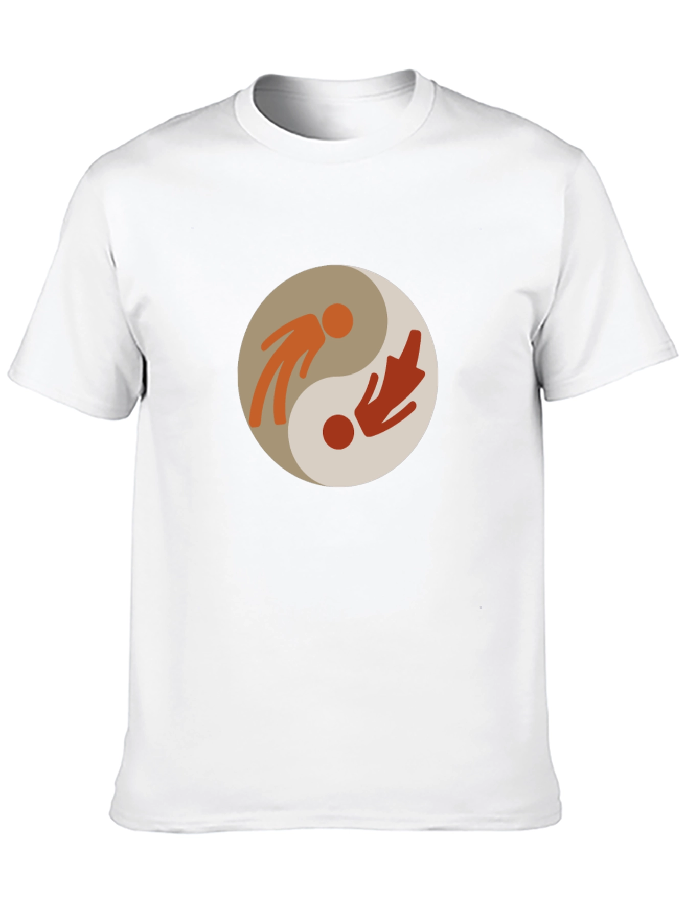 Black Yin Yang Balance T-Shirt - Harmony & Style view 10