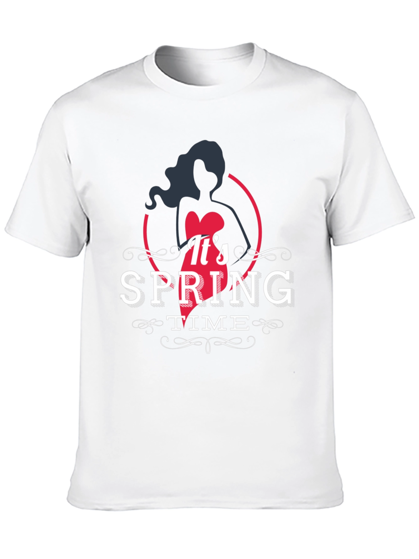 Black Spring Time Black T-Shirt view 10