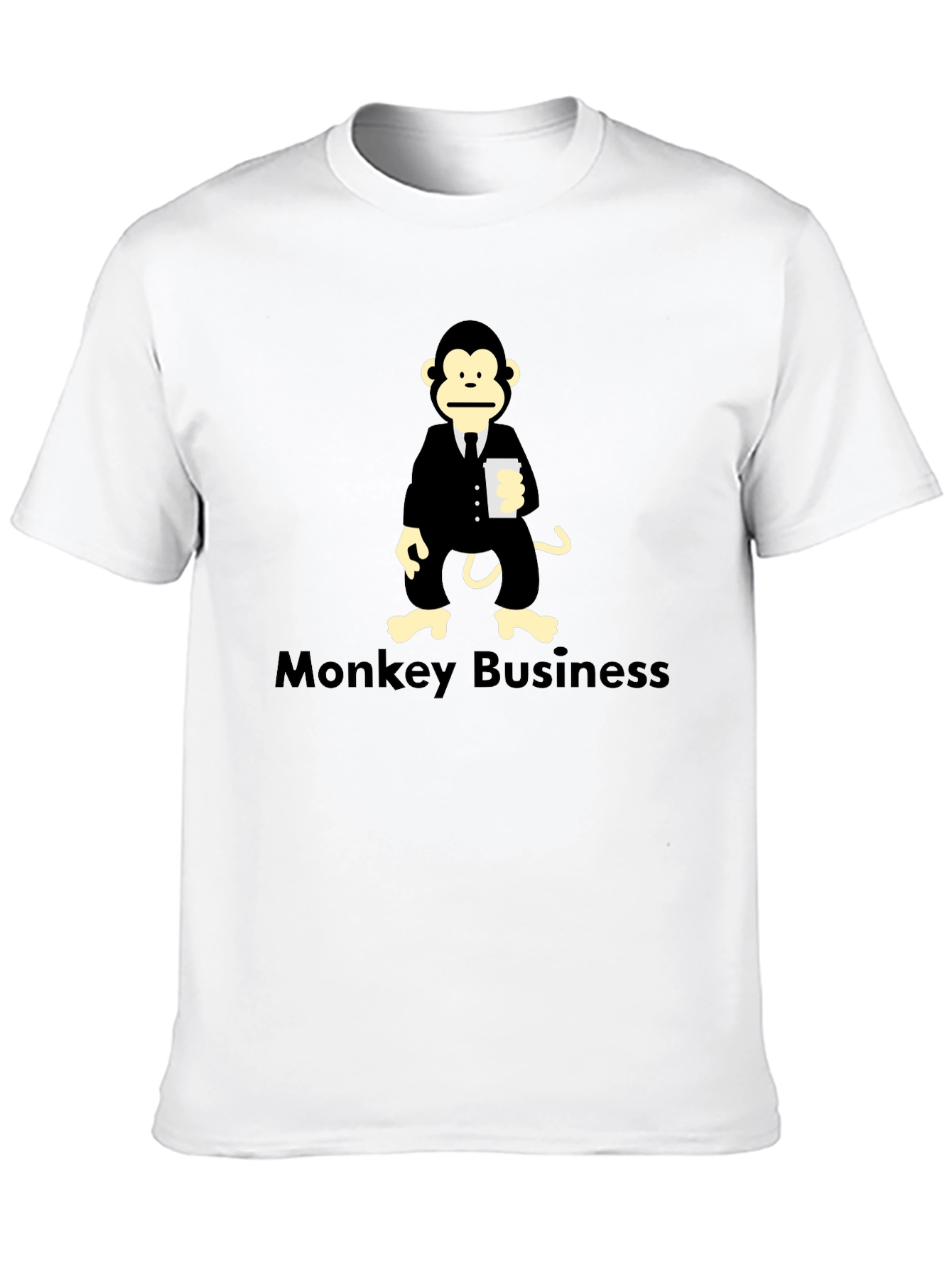 Black Monkey Business T-Shirt - Black view 10