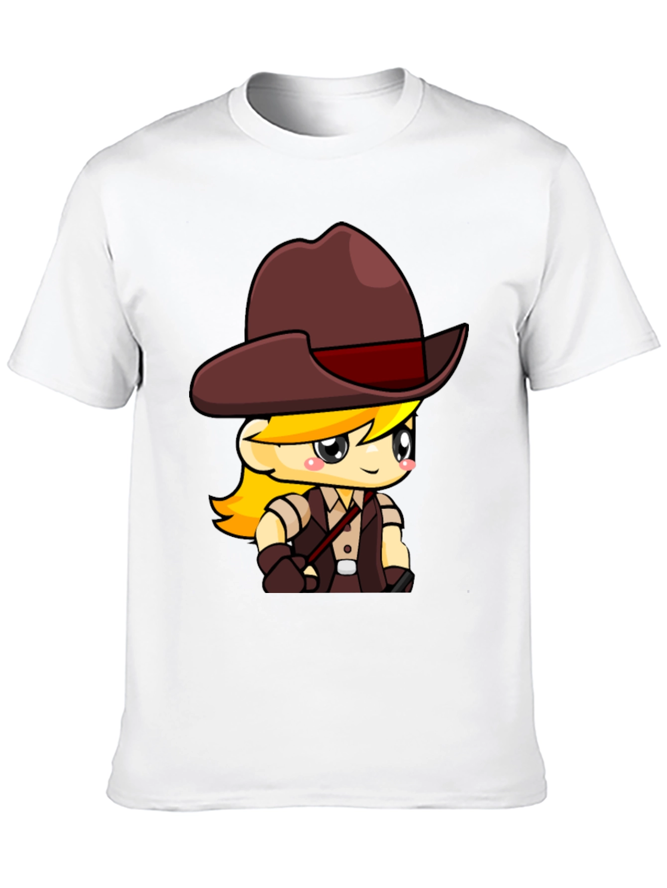 Black Cartoon Explorer T-Shirt - Black view 10