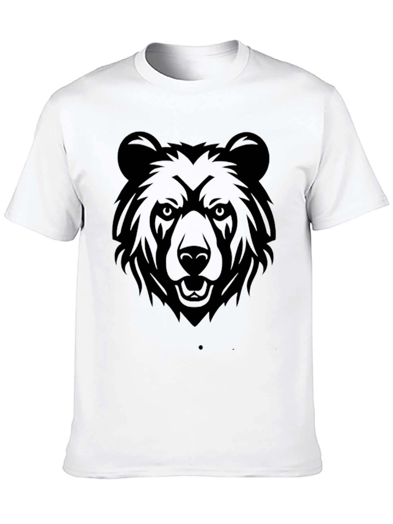 Black Black Bear Graphic T-Shirt - Men's Casual Tee view 10