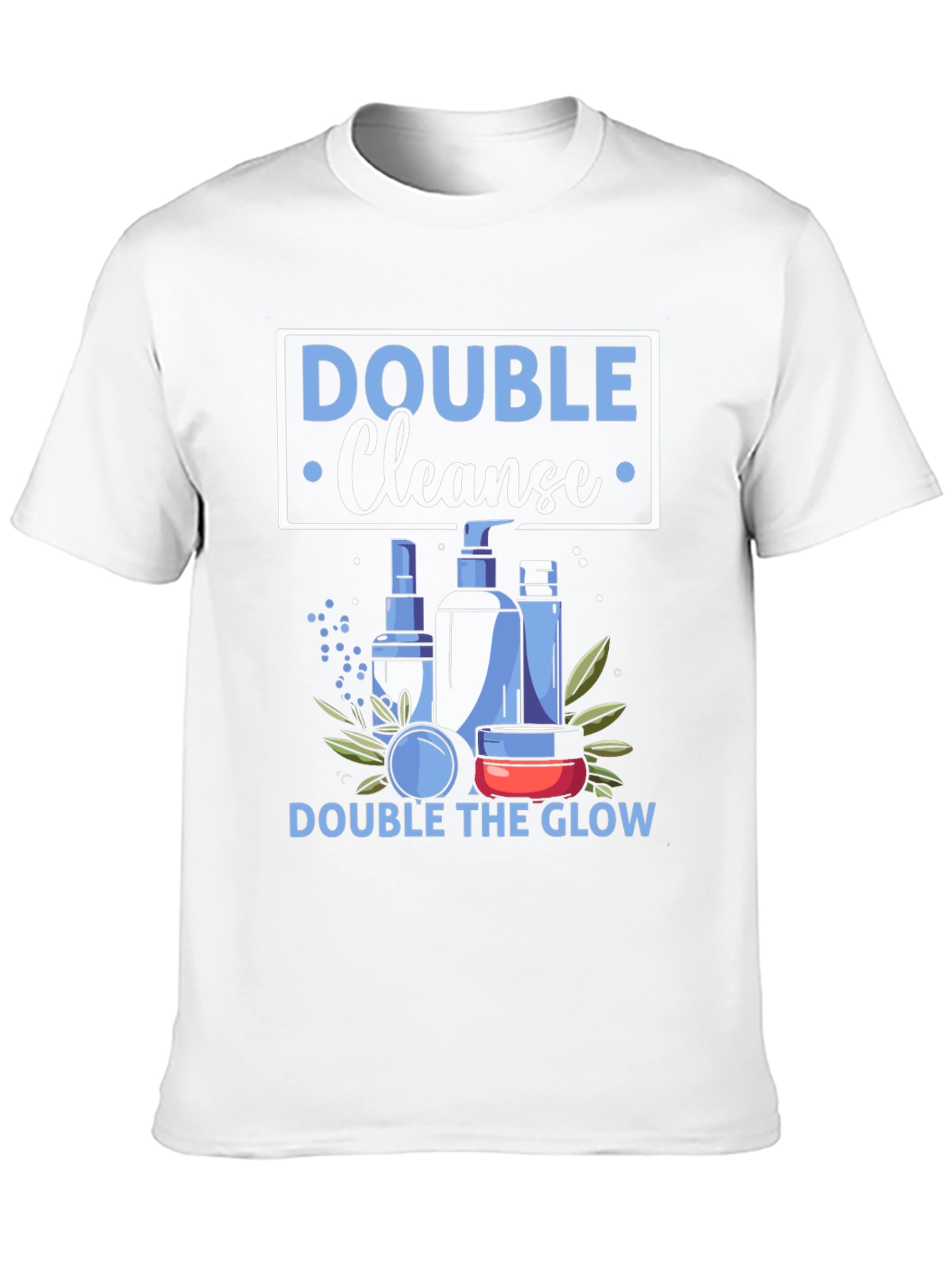 Black Double Cleanse Graphic Tee - For Radiant Skin! view 10