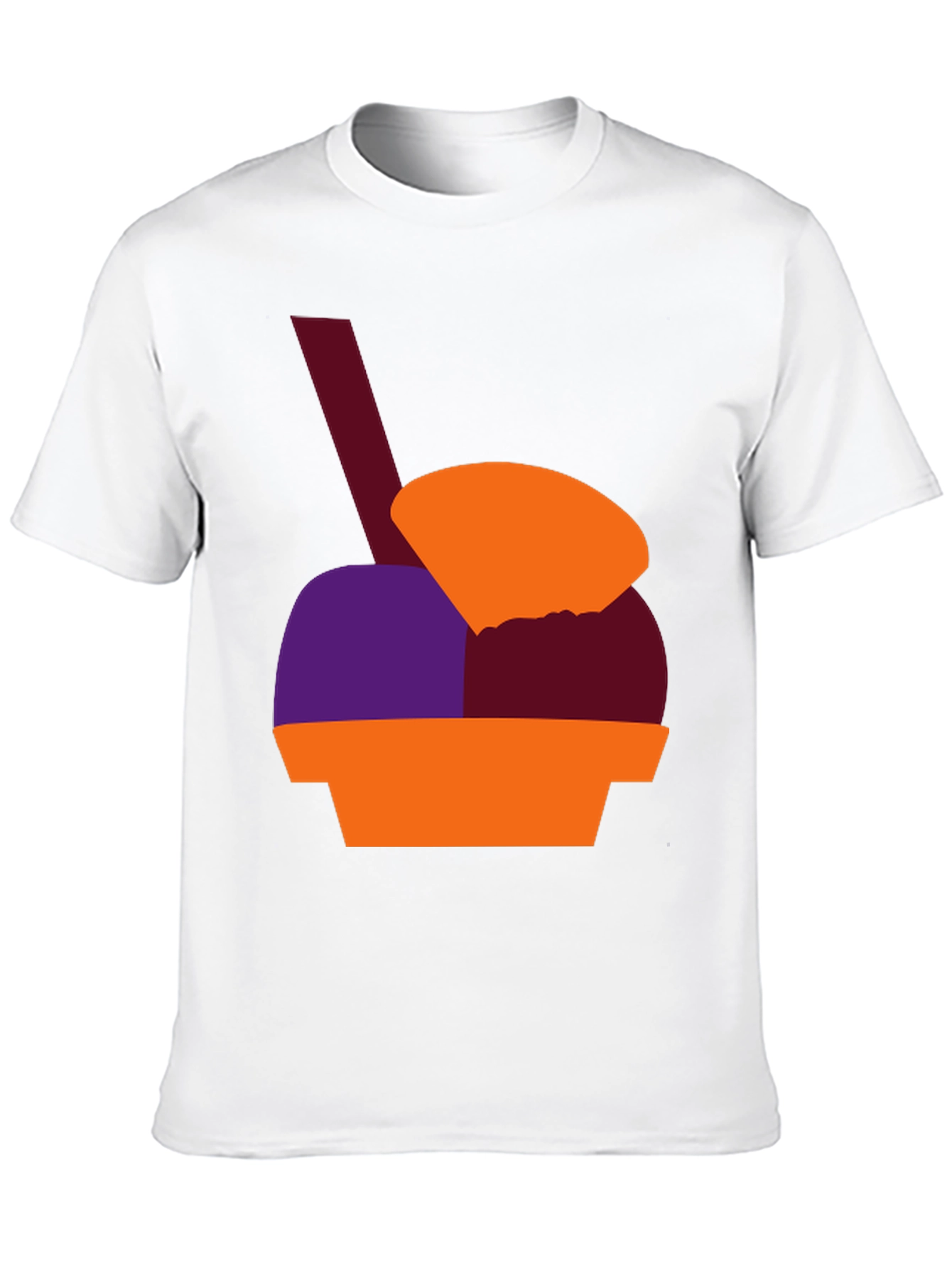 Black Fun Ice Cream Graphic Tee - Stylish and Unique Design view 10