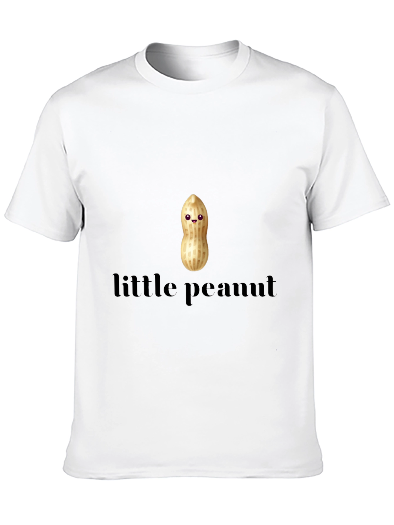 Black Little Peanut Graphic T-Shirt - Cute Unisex Tee view 10