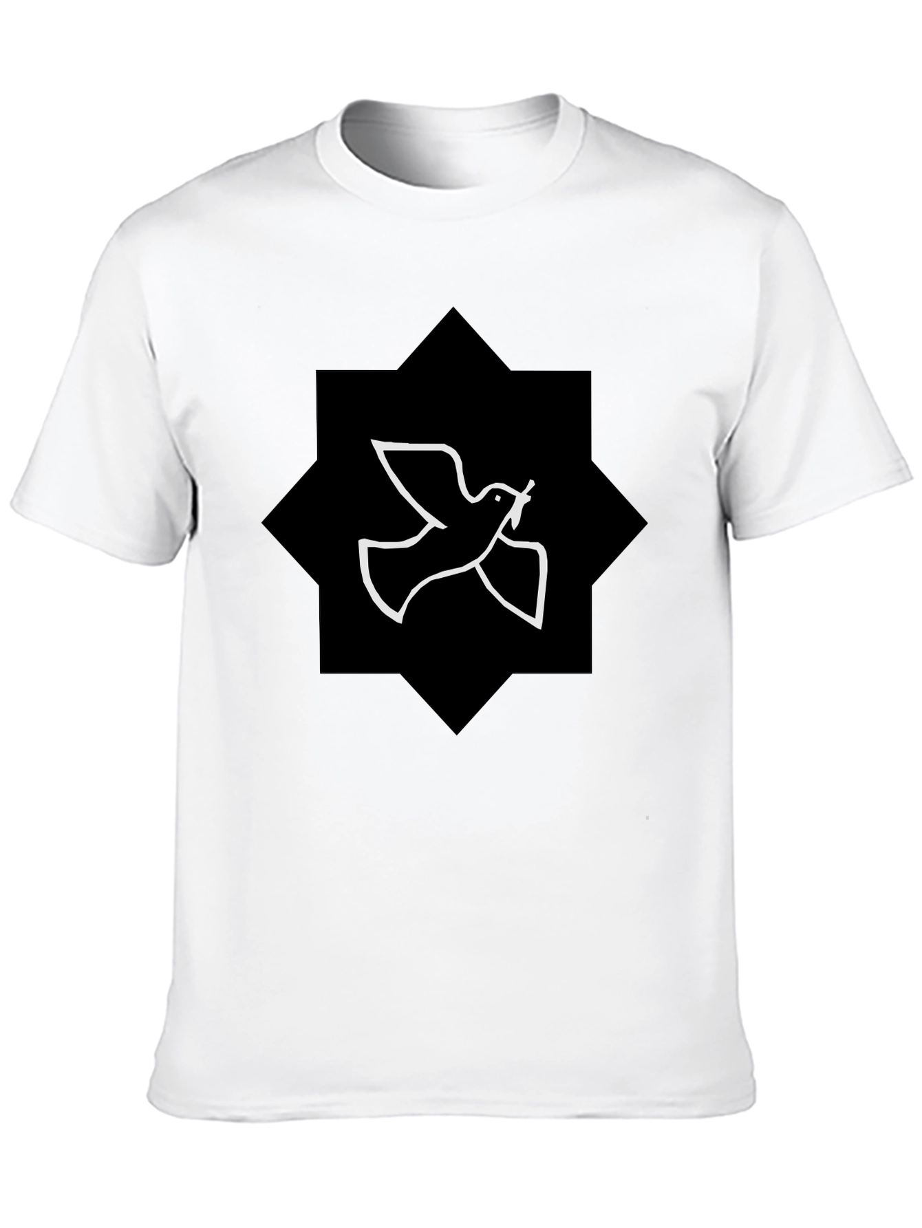 Black Peace Dove Graphic Tee - Black T-Shirt view 10