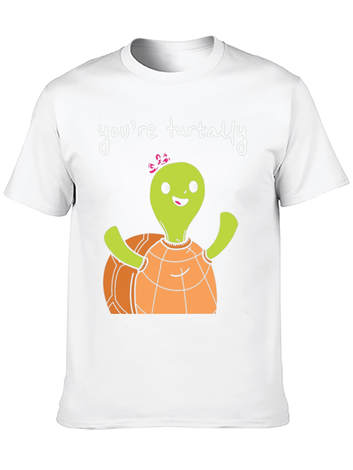 Black Funny Turtle T-Shirt - You're Turtally Awesome! view 10