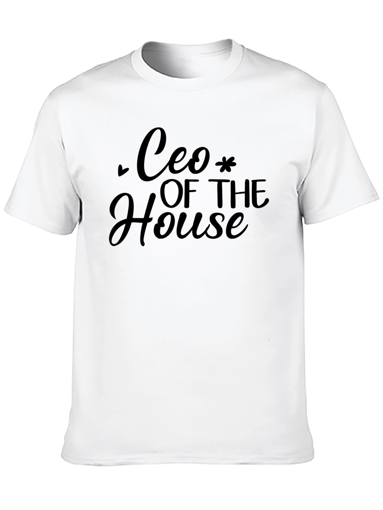 Black CEO of the House Black Tee view 10